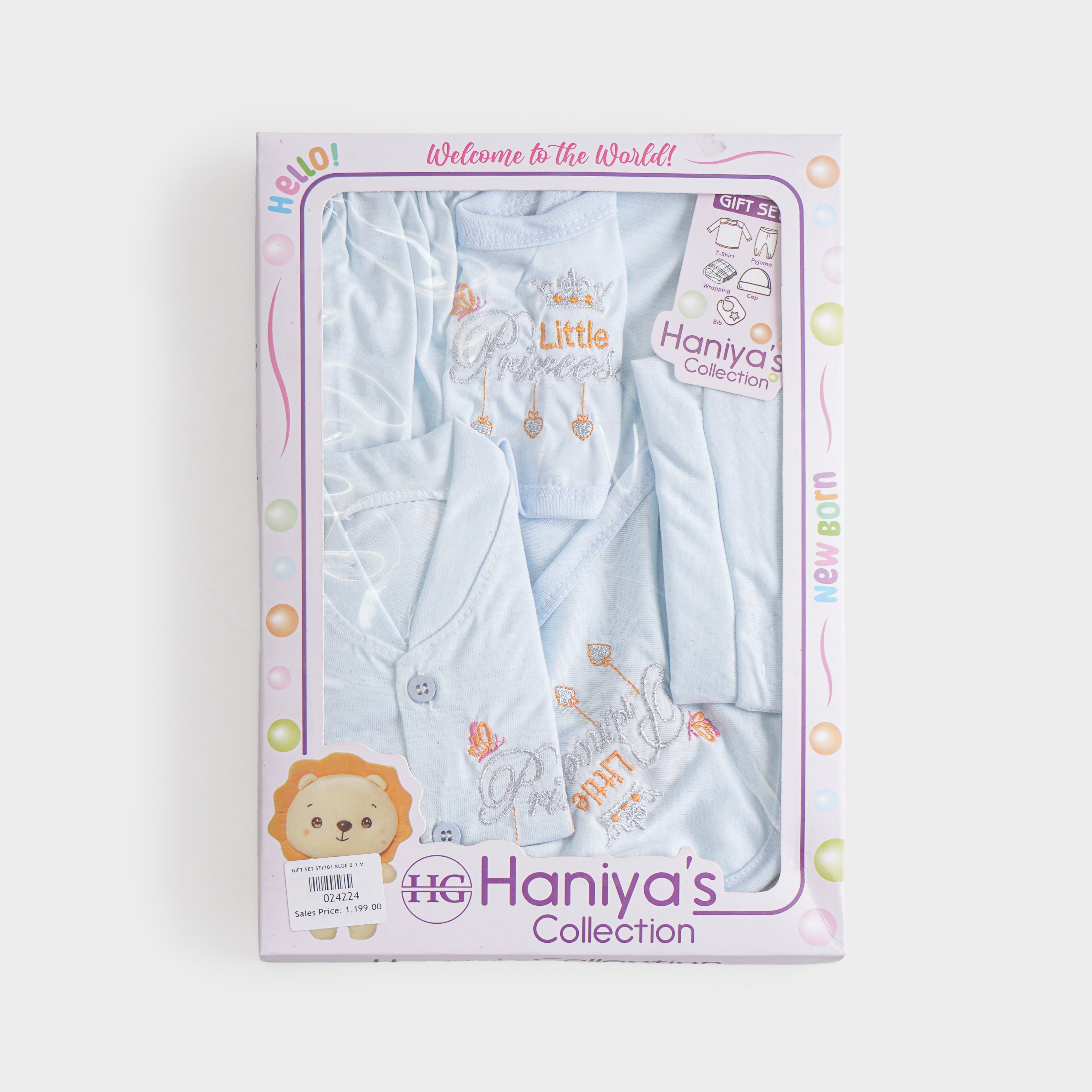 Infant Girl 5 Pcs Gift Sets