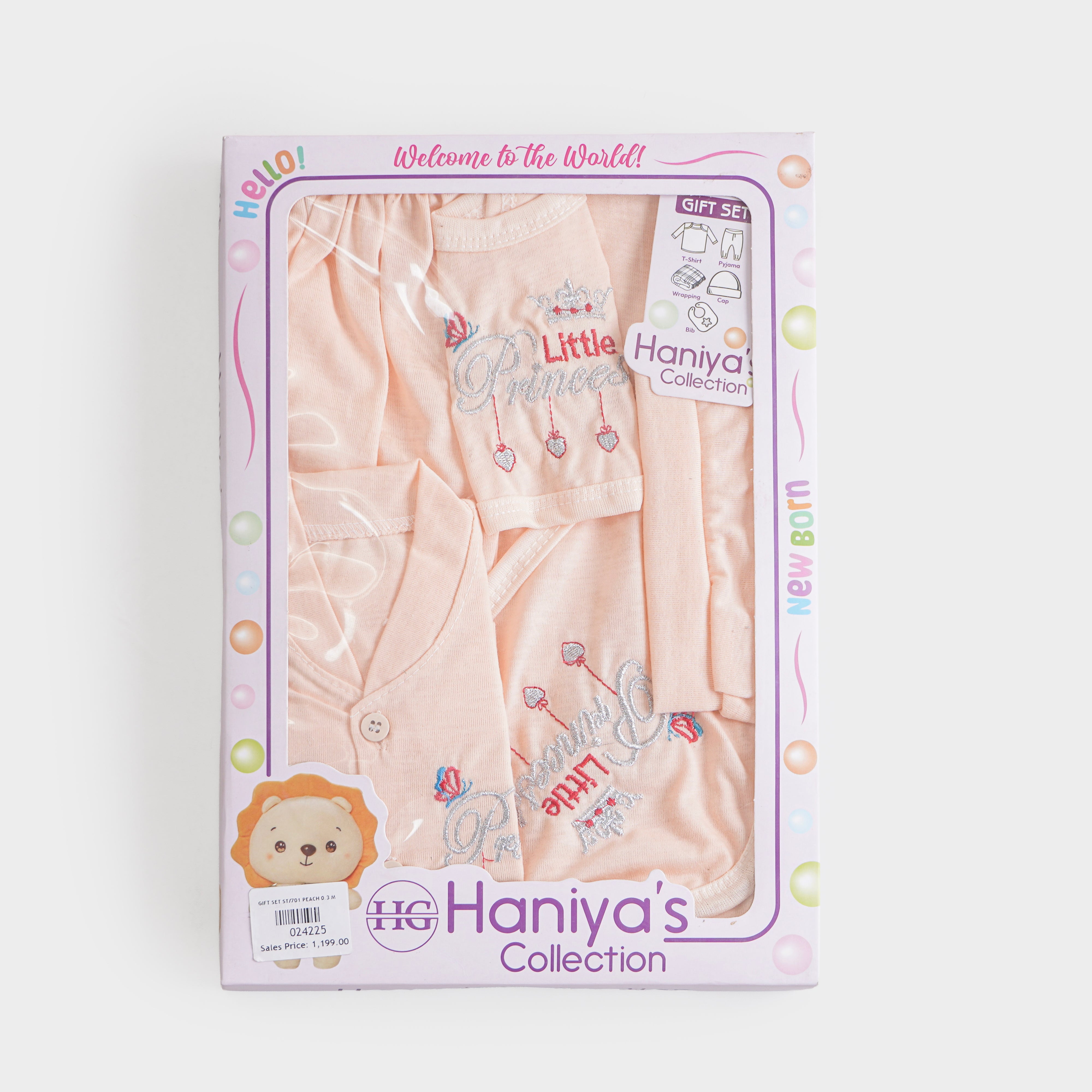 Infant Girl 5 Pcs Gift Sets