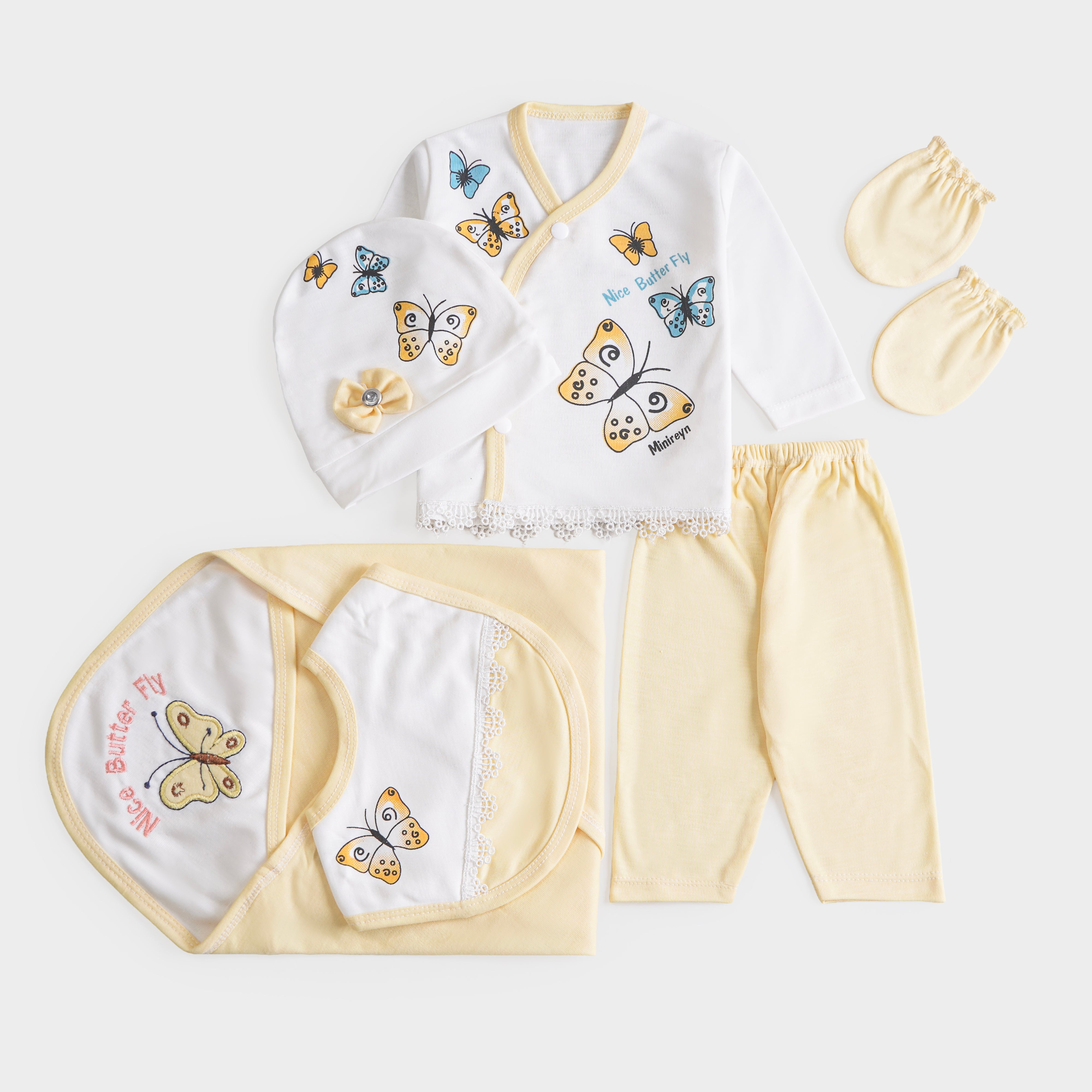 Infant Girl 6 Pcs Gift Sets