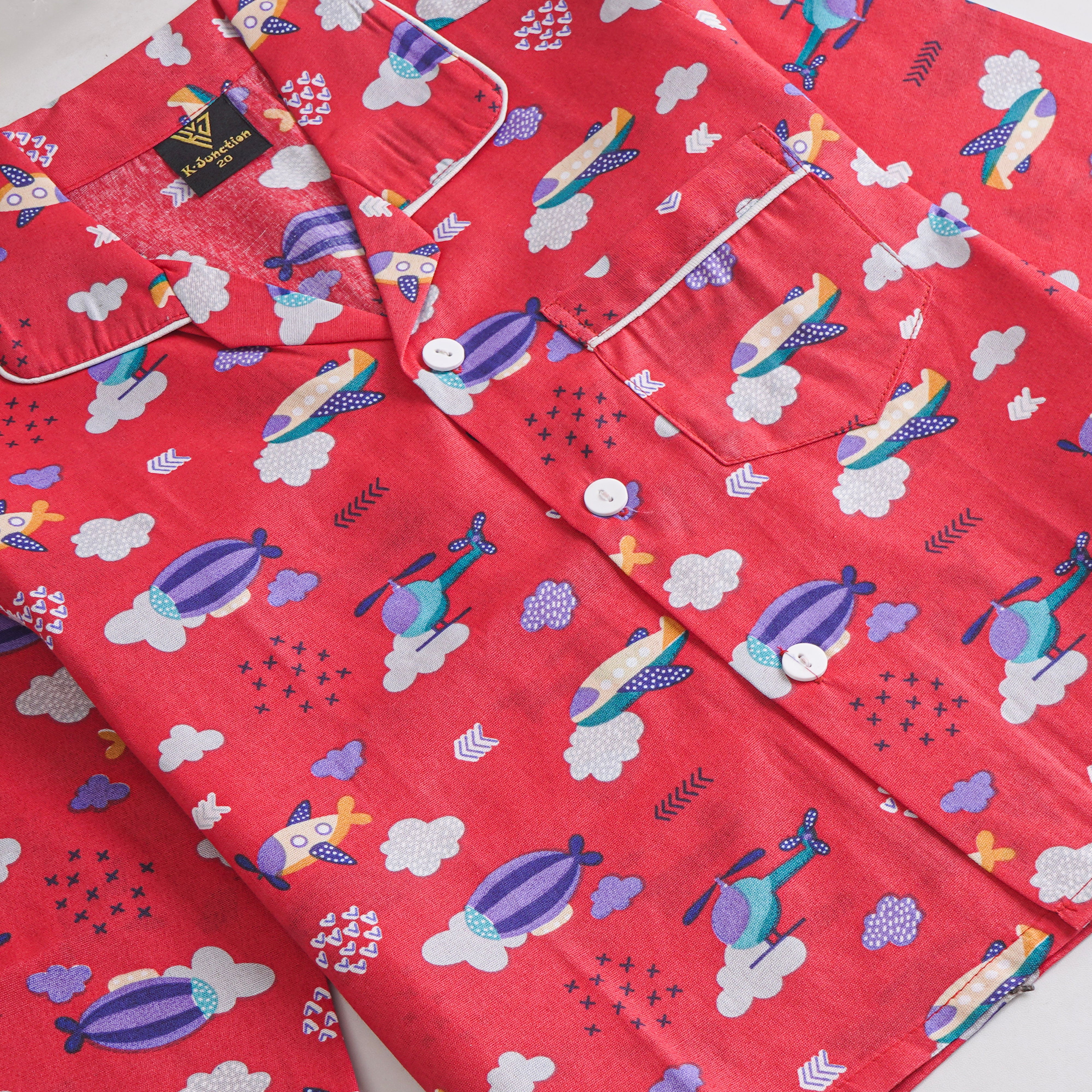 Boys Night Suit Full Sleeves