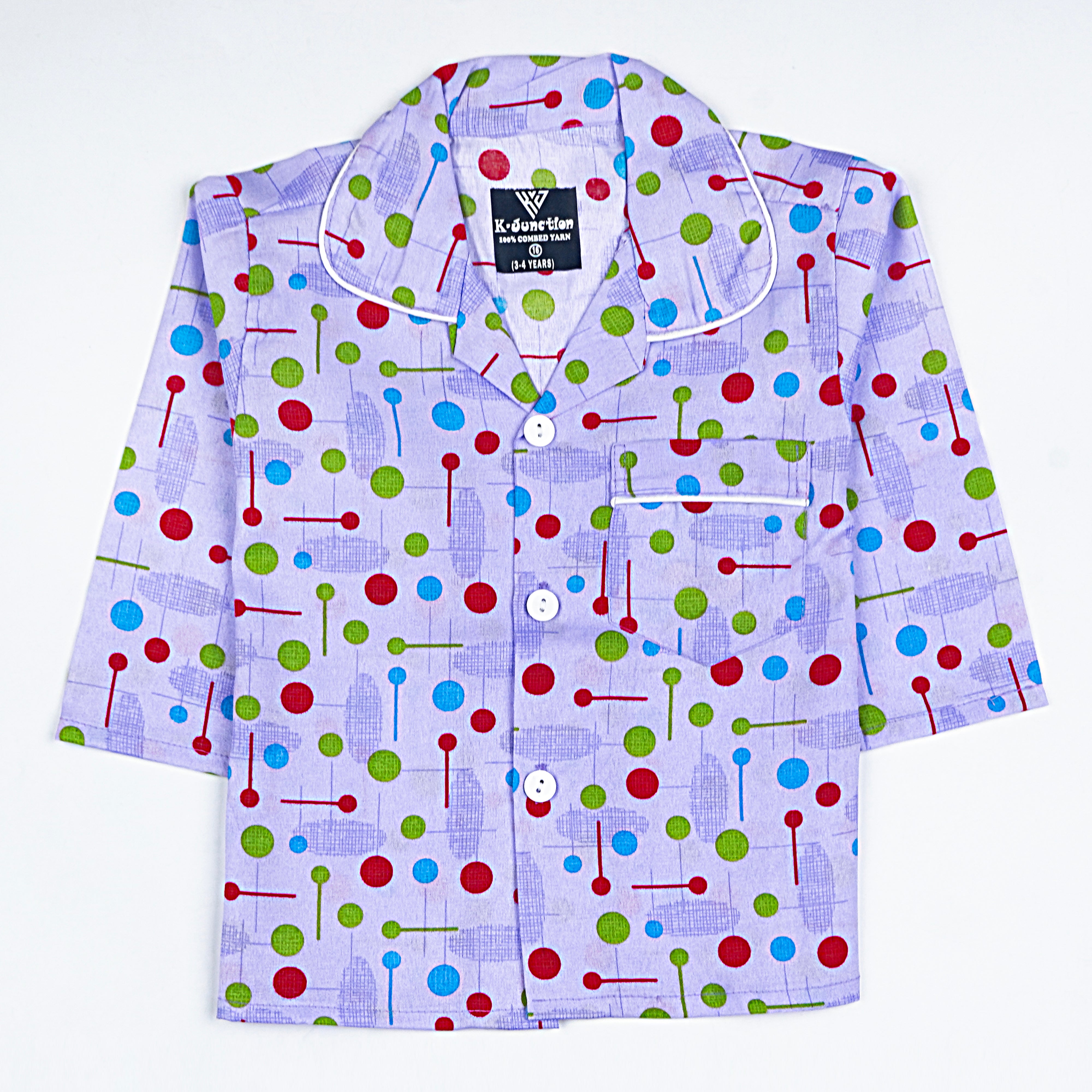 Girls Night Suit Full Sleeves (157)