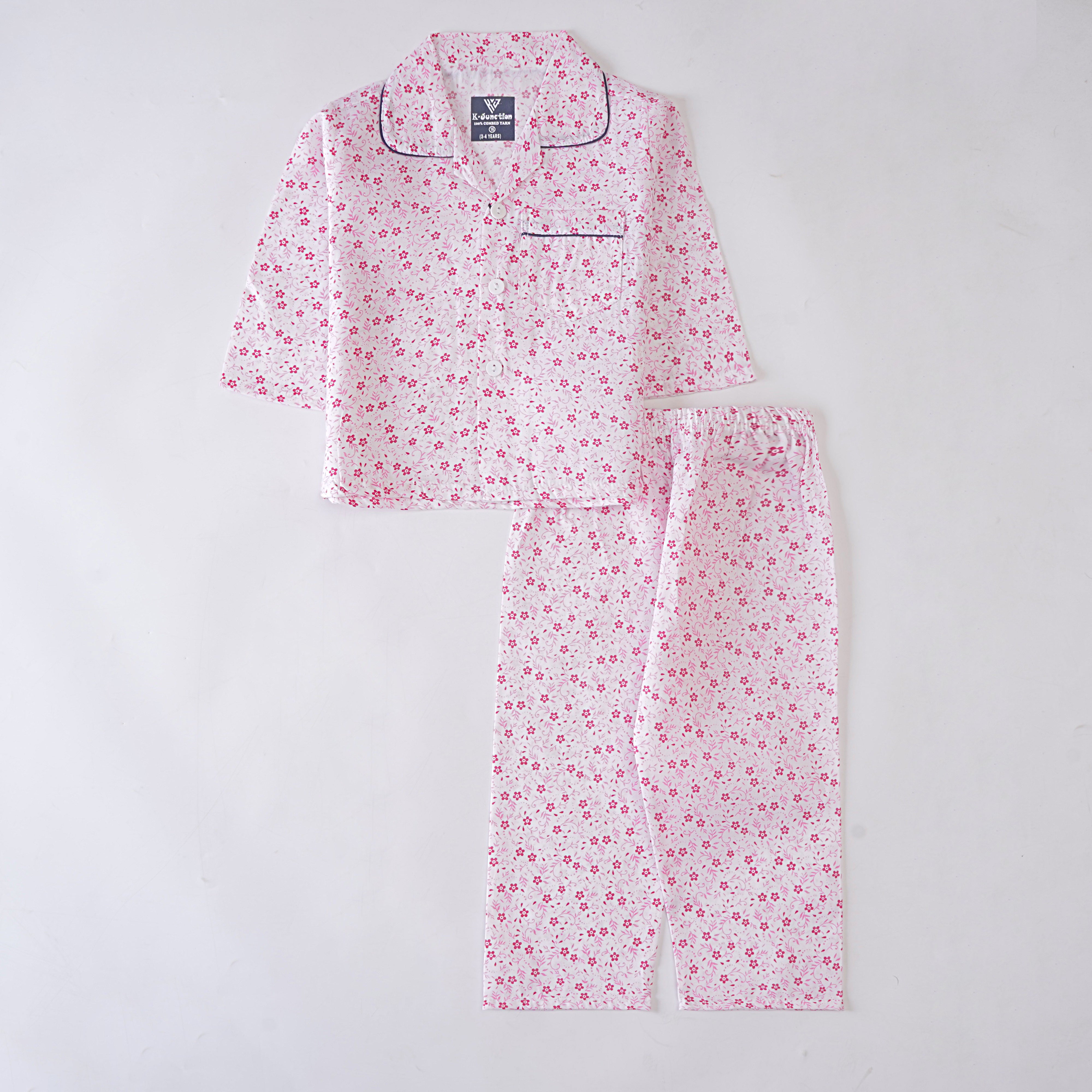 Girls Night Suit Full Sleeves