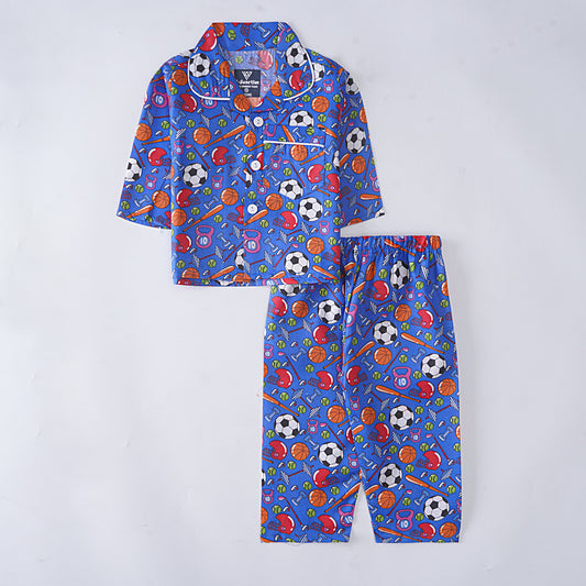 Boys Night Suit Full Sleeves