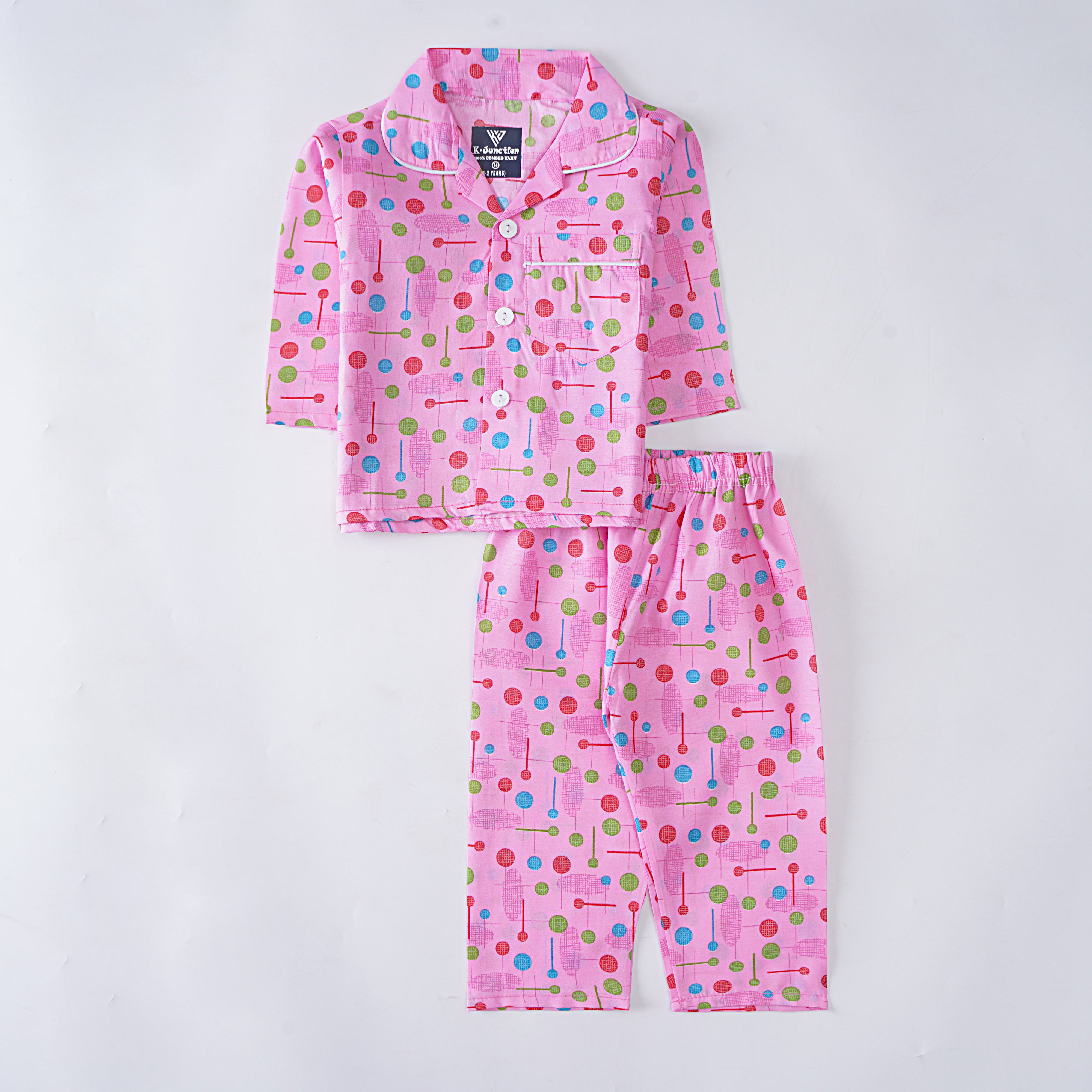 Girls Night Suit Full Sleeves (157)