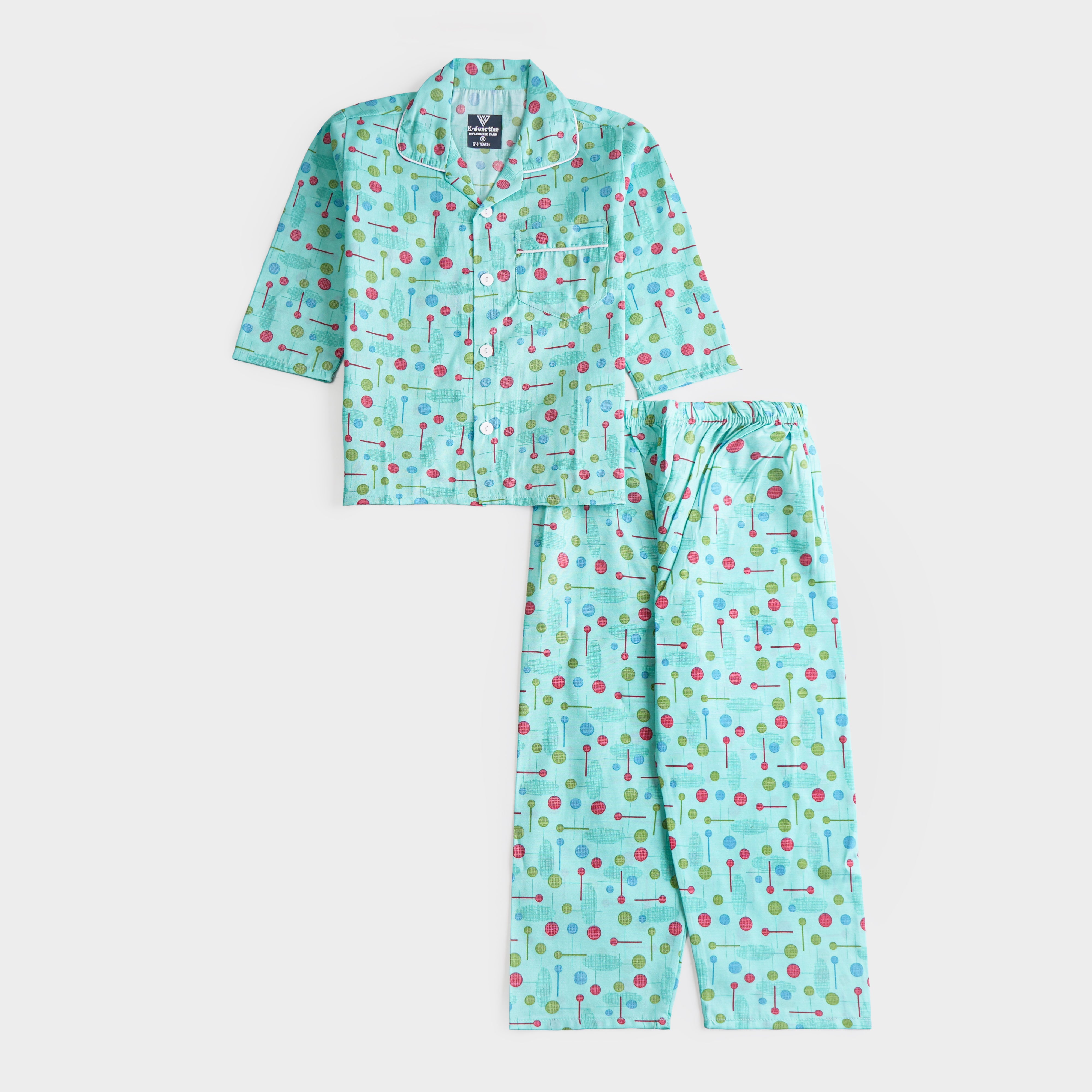 Girls Night Suit Full Sleeves (158)