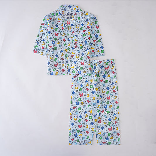 Boys Night Suit Full Sleeves