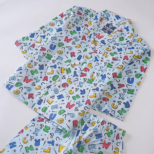 Boys Night Suit Full Sleeves