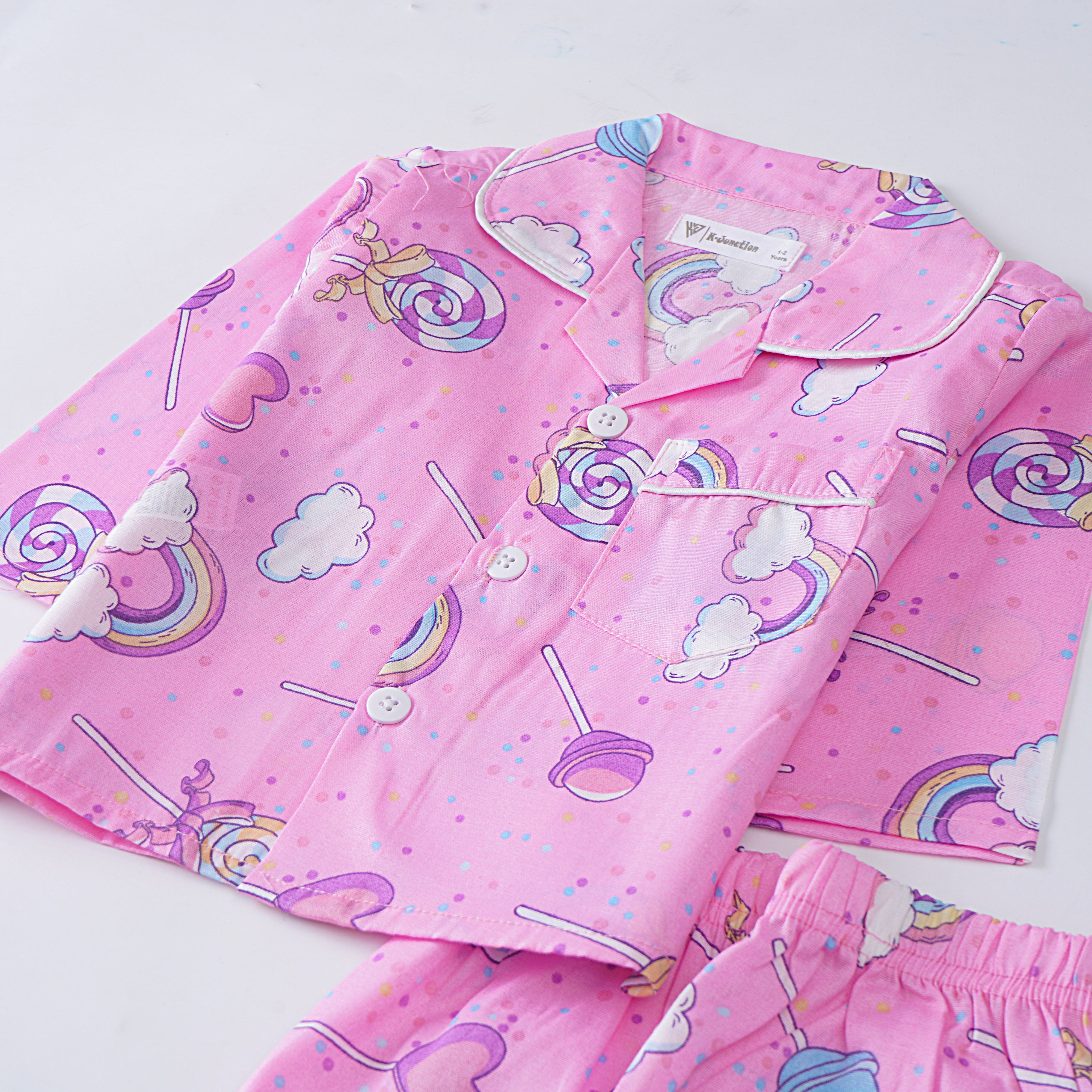 Girls Night Suit Full Sleeves