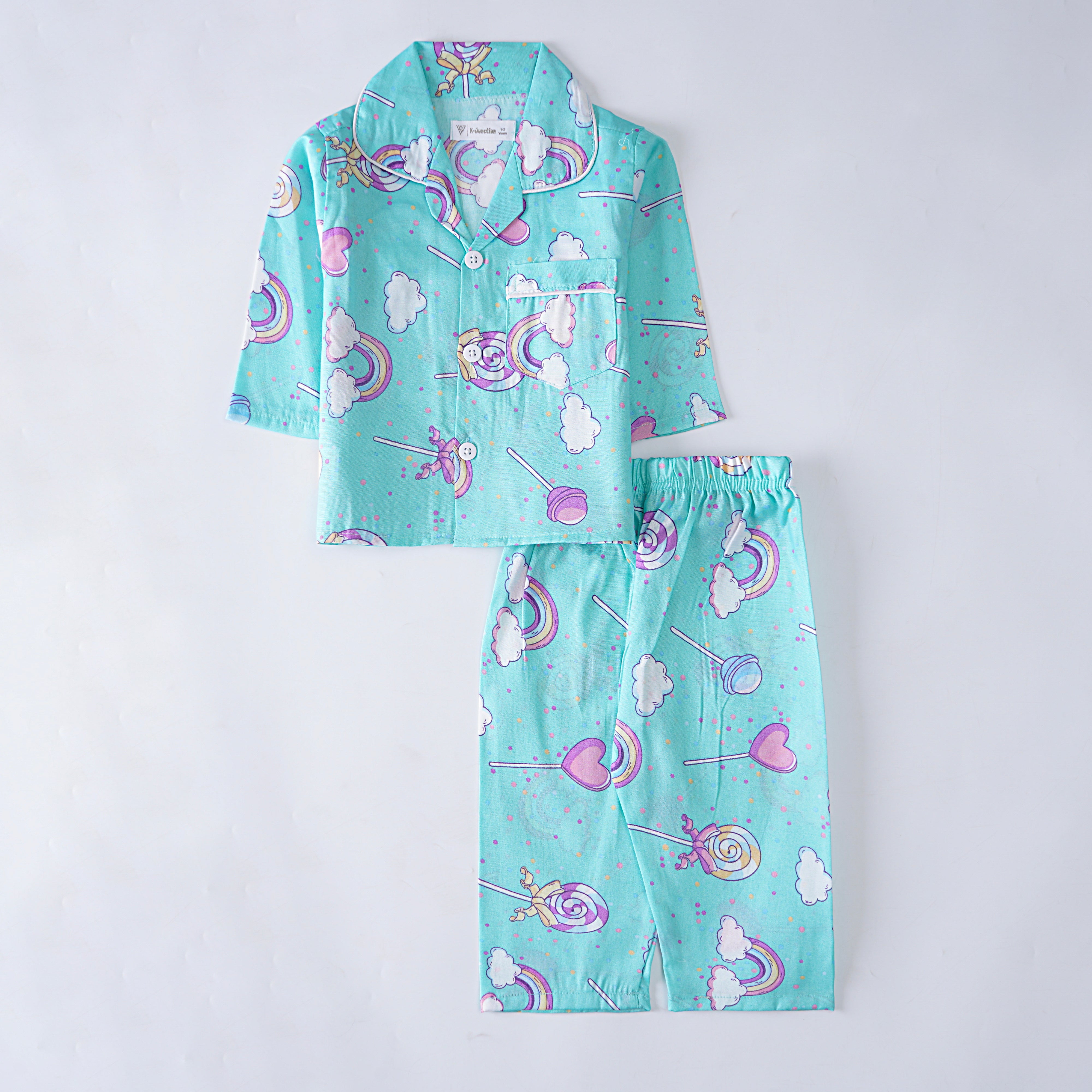 Girls Night Suit Full Sleeves