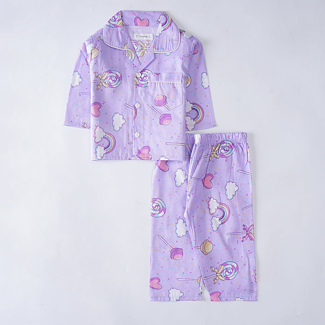 Girls Night Suit Full Sleeves