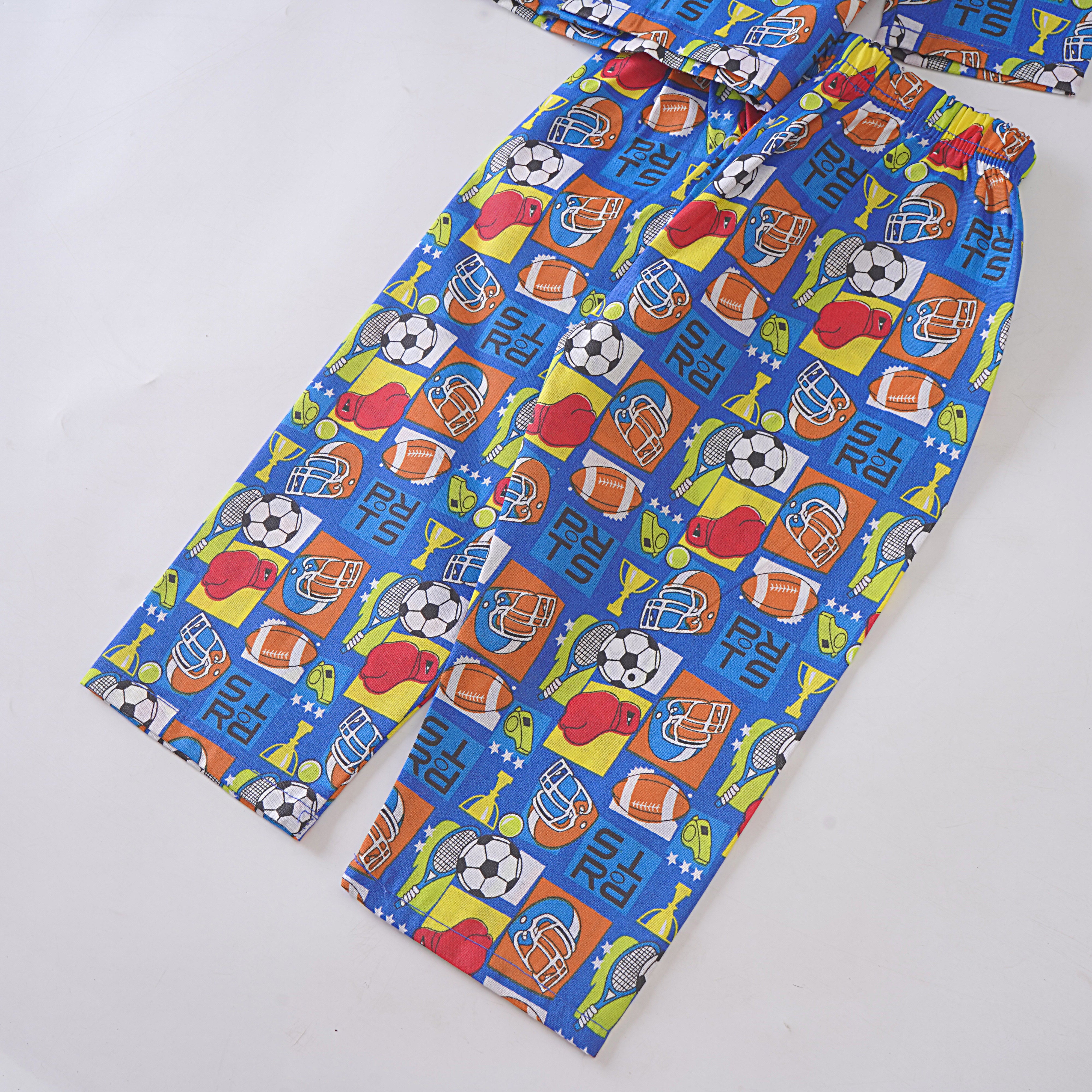 Boys Night Suit Full Sleeves