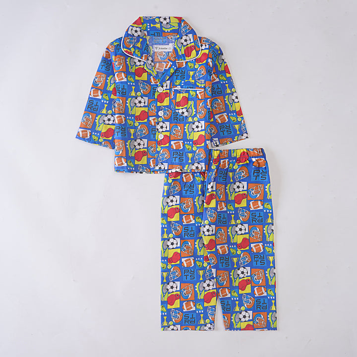 Boys Night Suit Full Sleeves