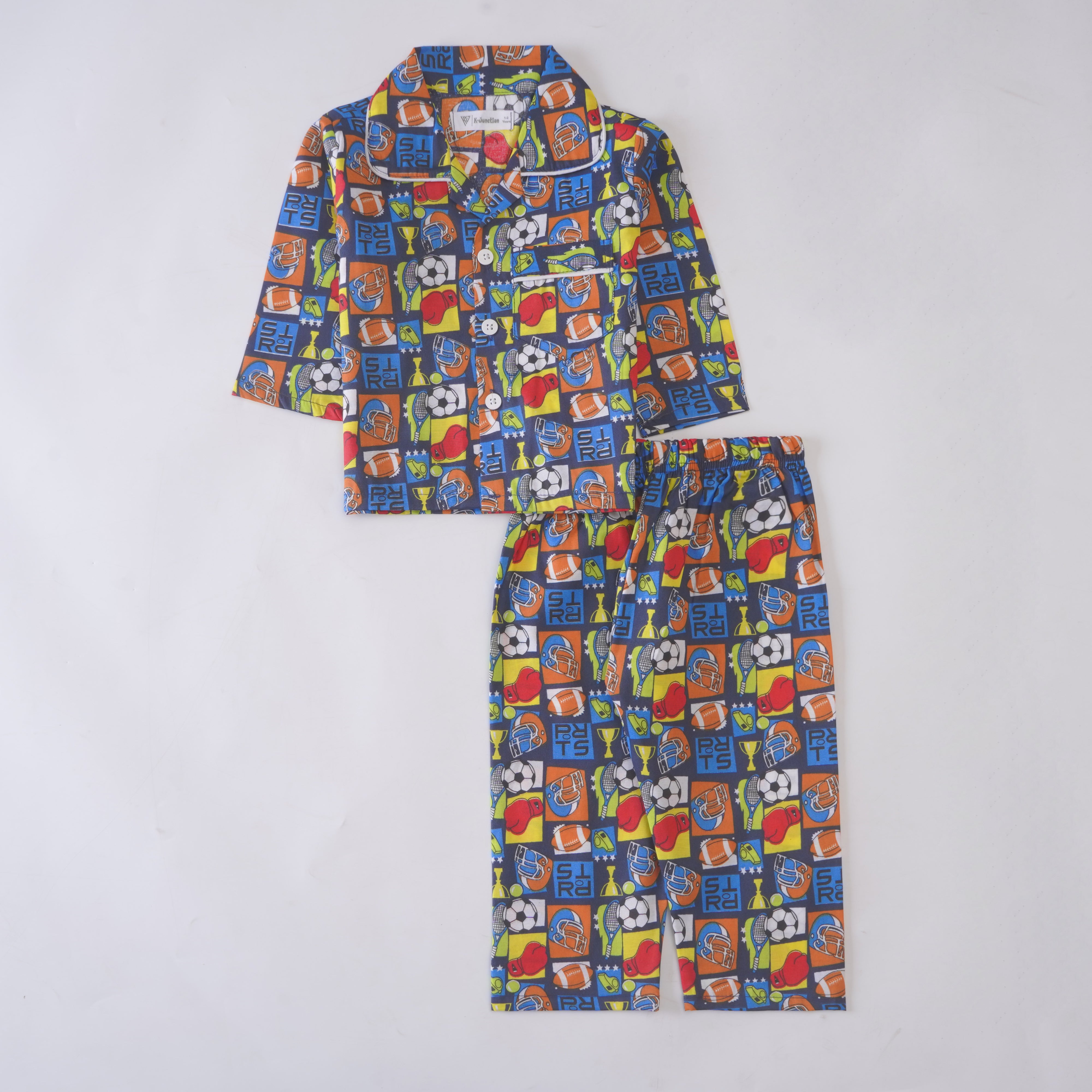 Boys Night Suit Full Sleeves