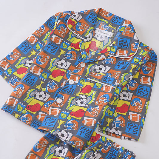 Boys Night Suit Full Sleeves