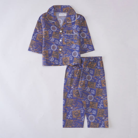 Boys Night Suit Full Sleeves