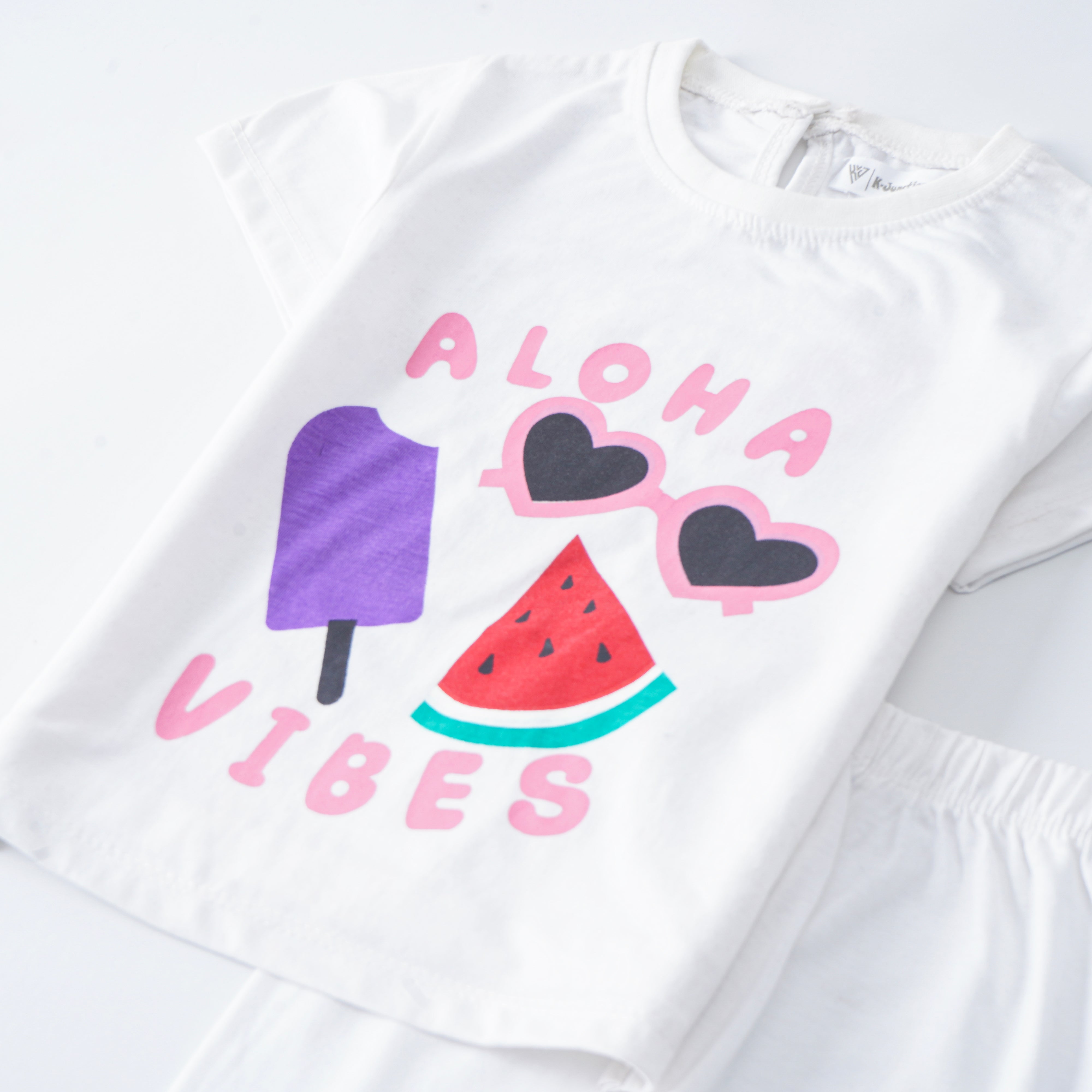Girls 2 piece set (Aloha)