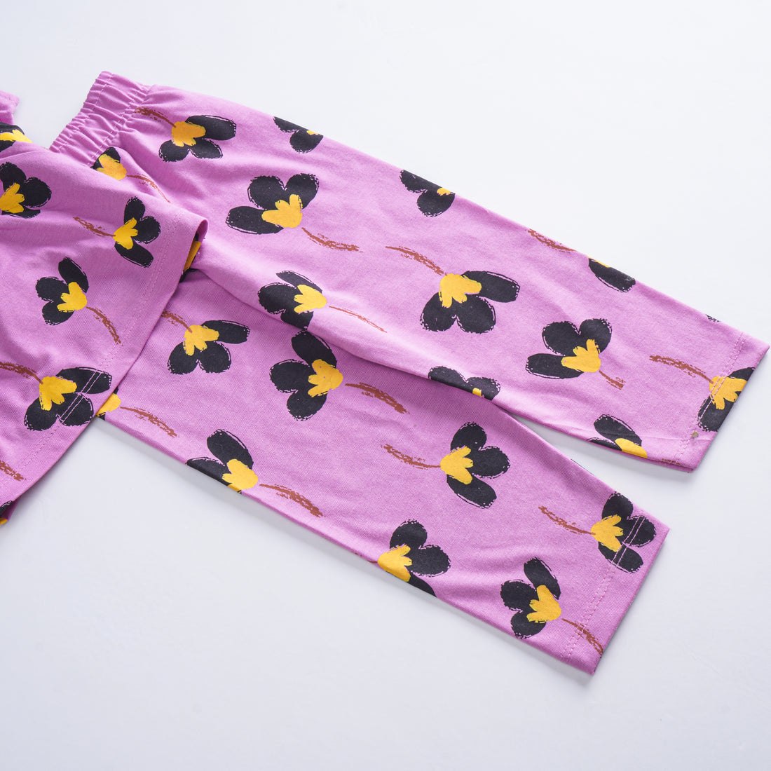 Girls 2 piece set (Printed Flowers)