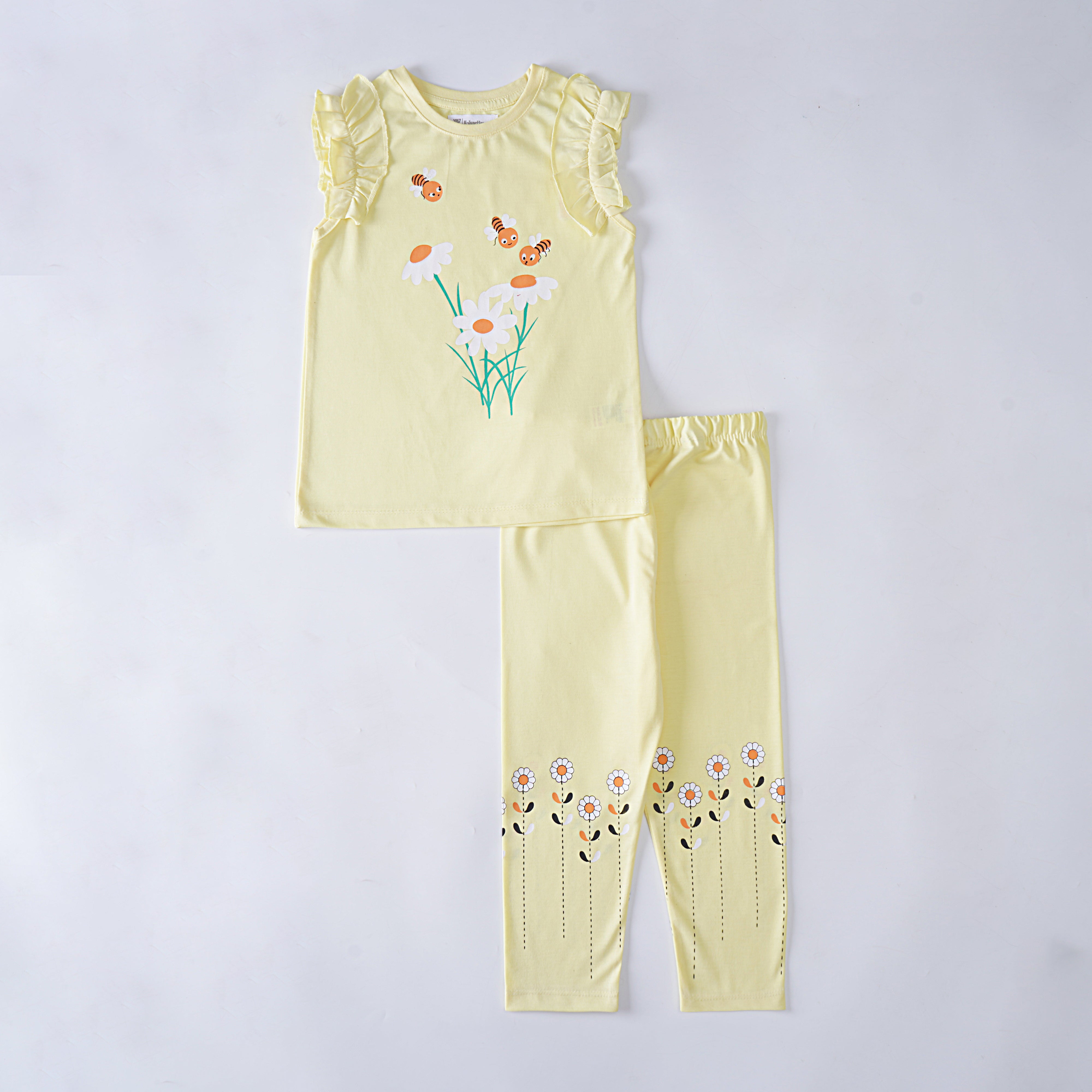 Girls 2 piece set (Flower)