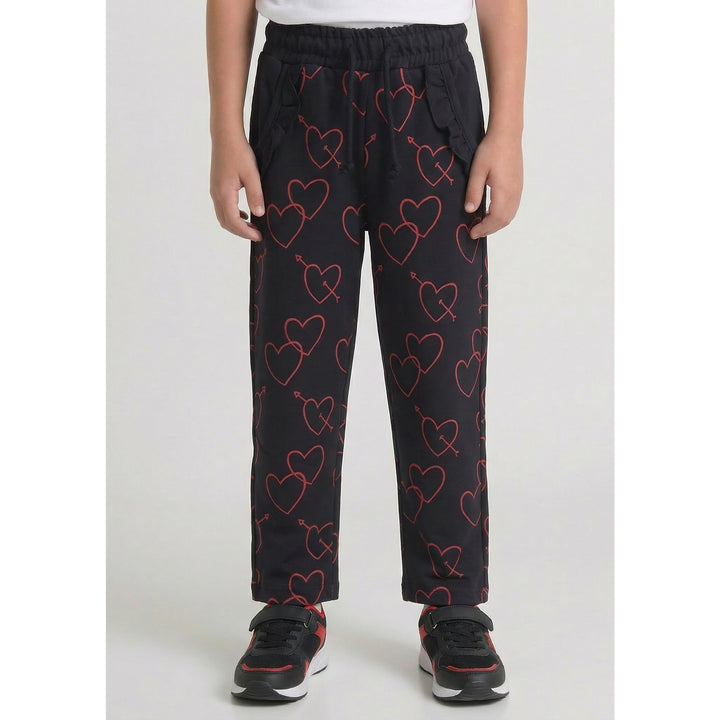 Girls Terry Lycra Trouser
