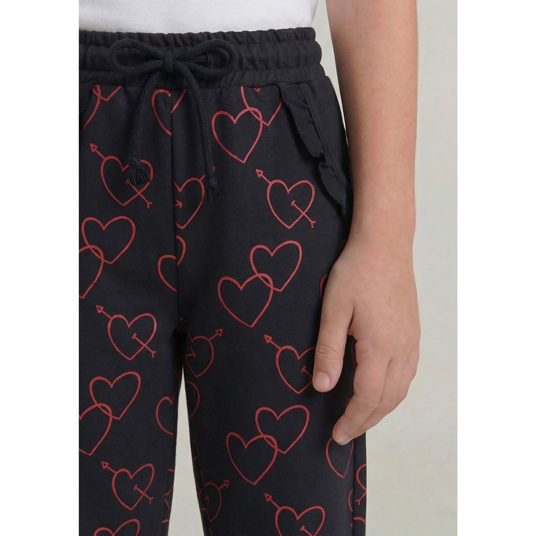Girls Terry Lycra Trouser