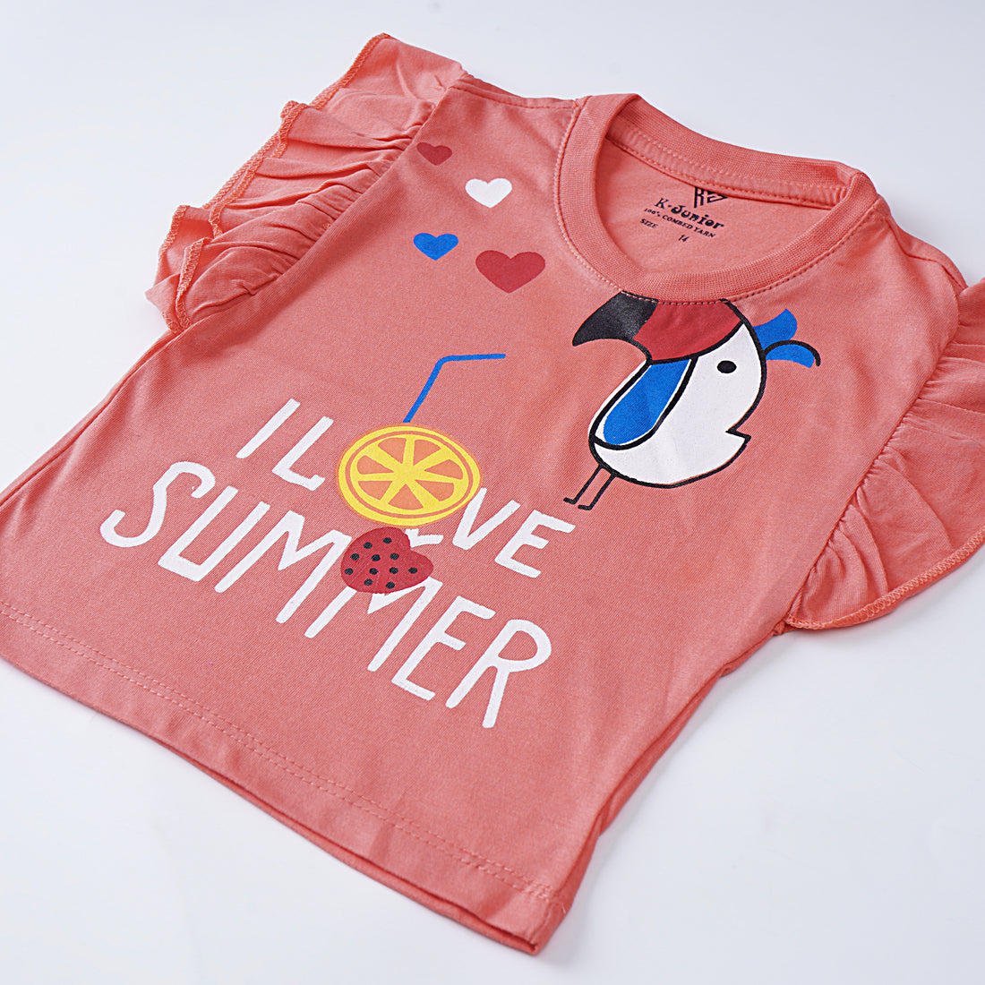 Girls T-shirt (I-Love-Summer)
