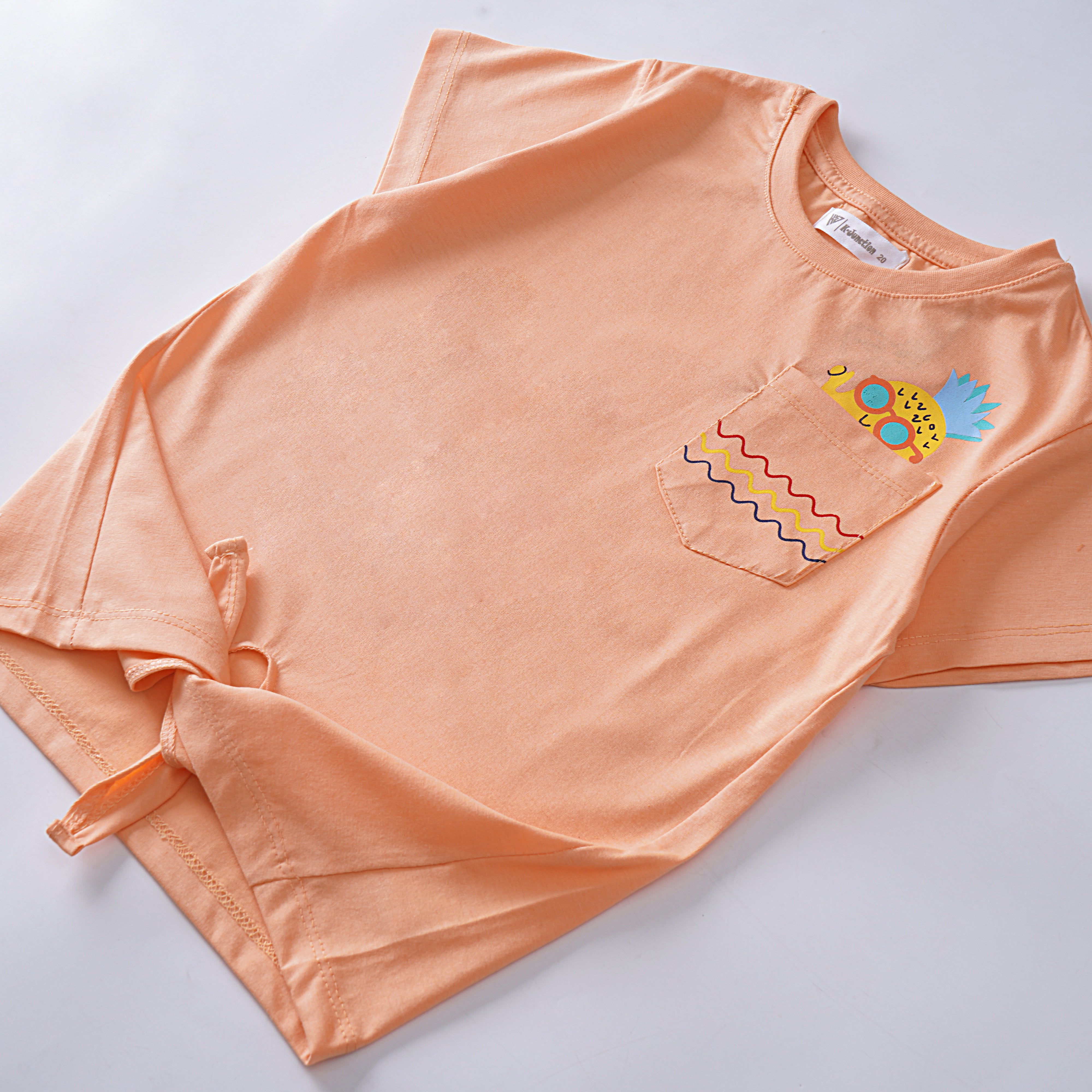 Girls H/S t shirt (Pineapple)