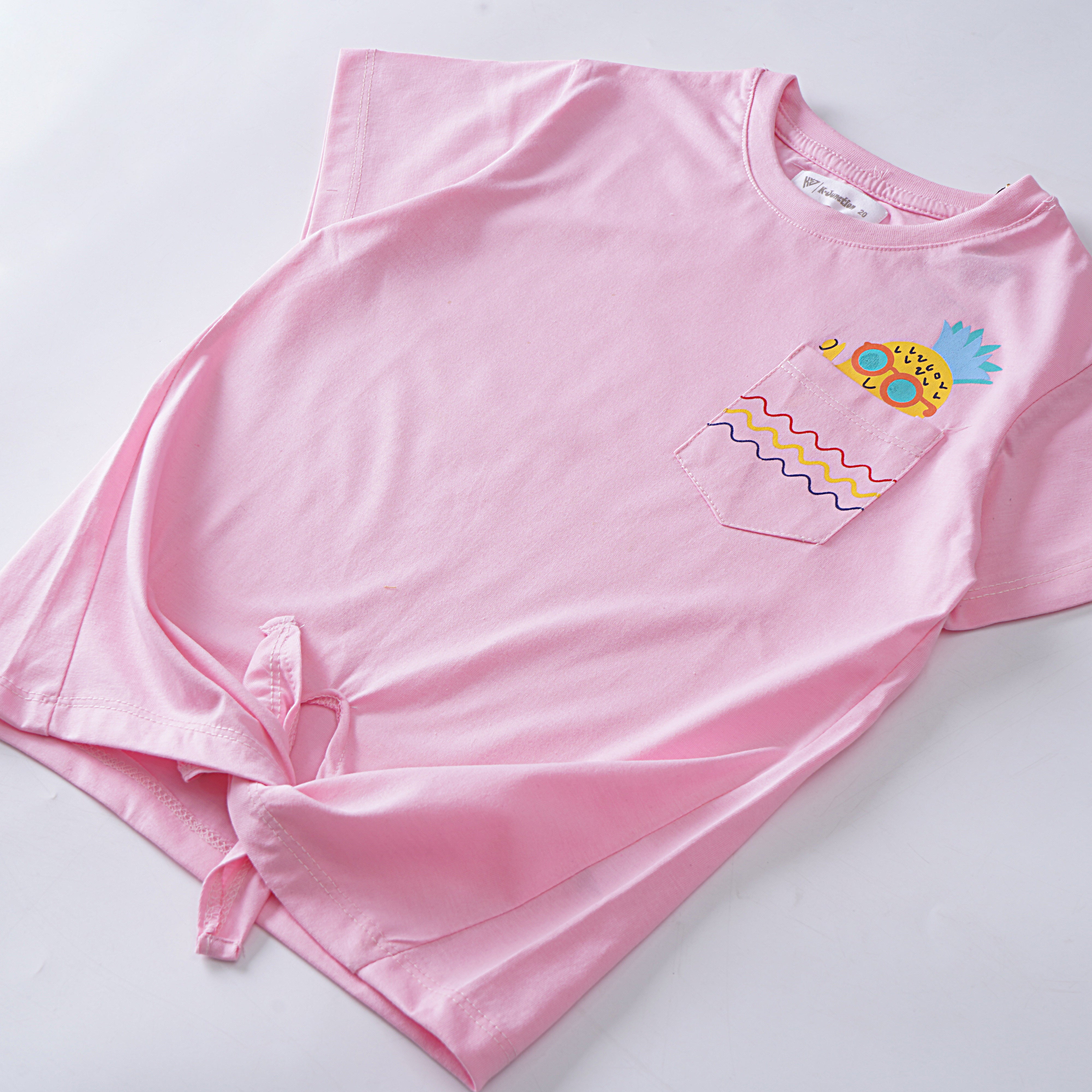 Girls H/S t shirt (Pineapple)