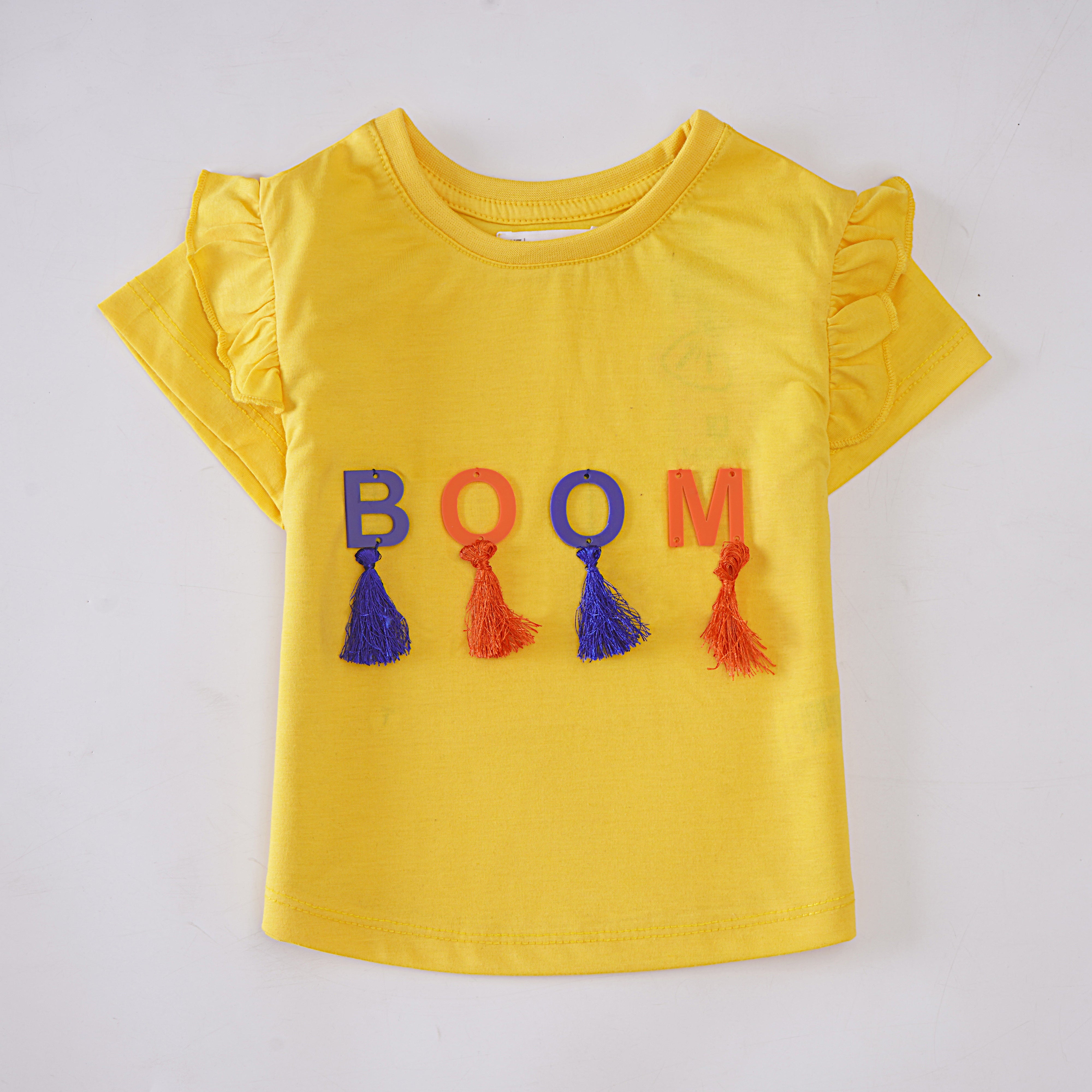 Girls H/S t shirt (Boom)