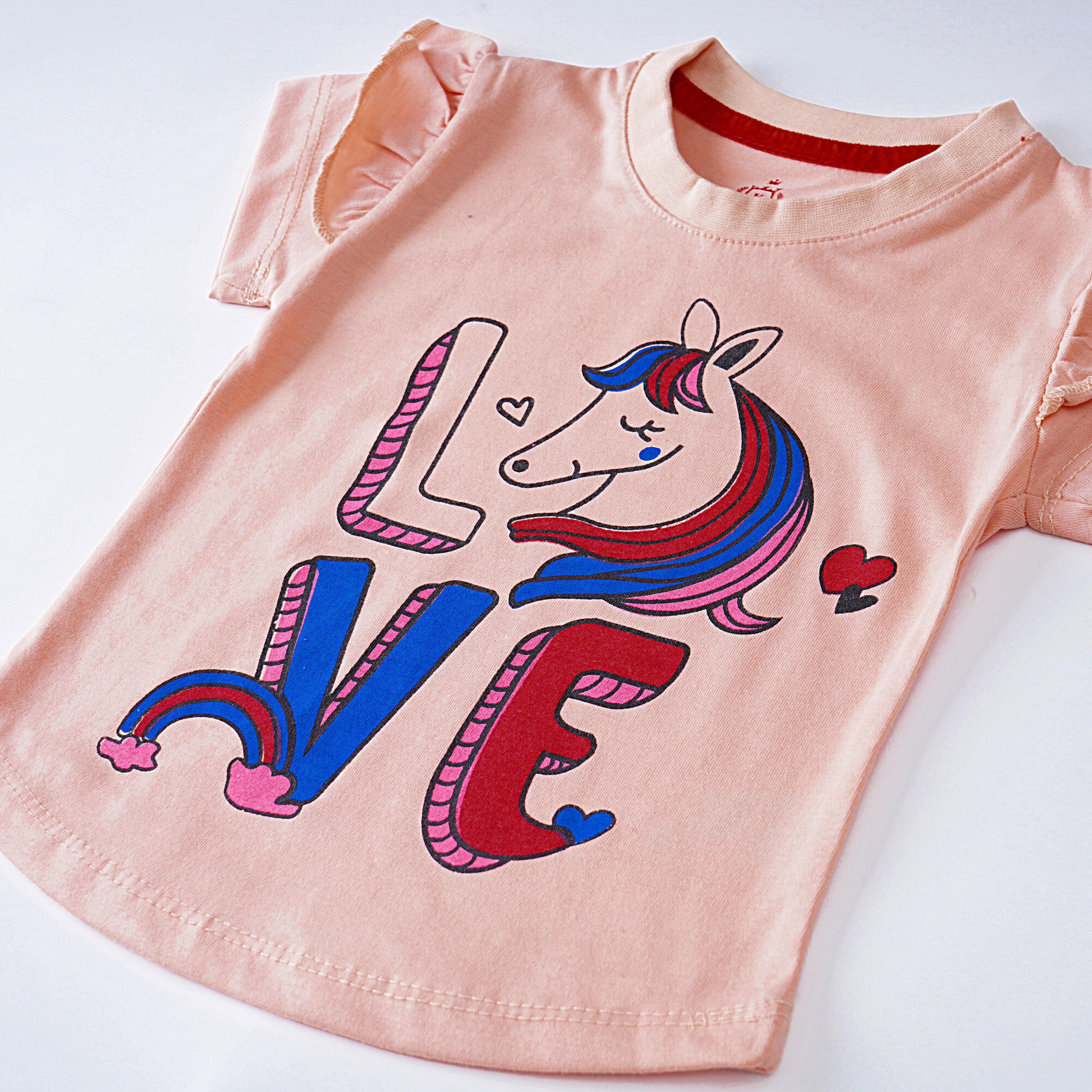 Girls T-shirt (I-Love-Unicorn)