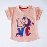 Girls T-shirt (I-Love-Unicorn)