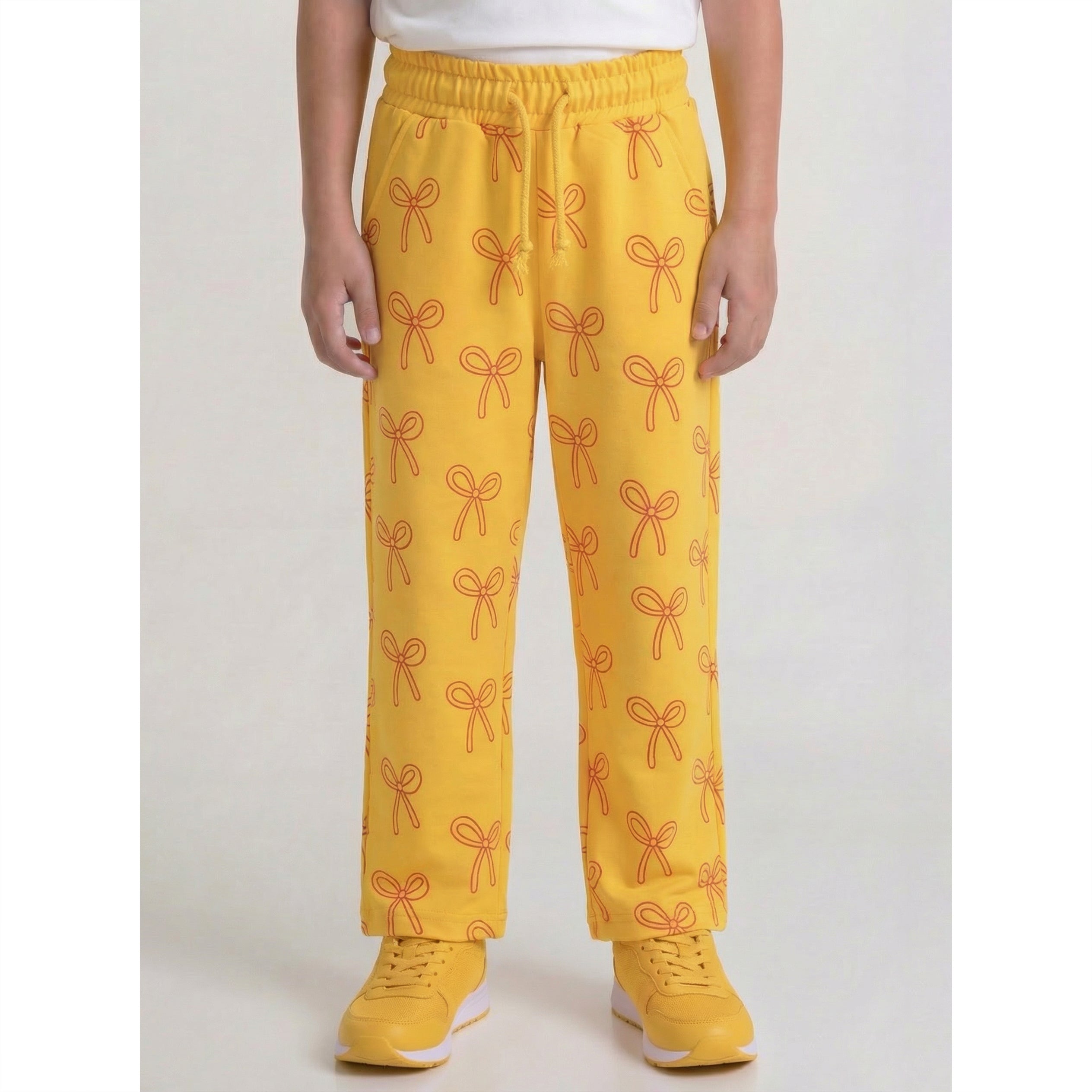 Girls Terry Lycra Trouser