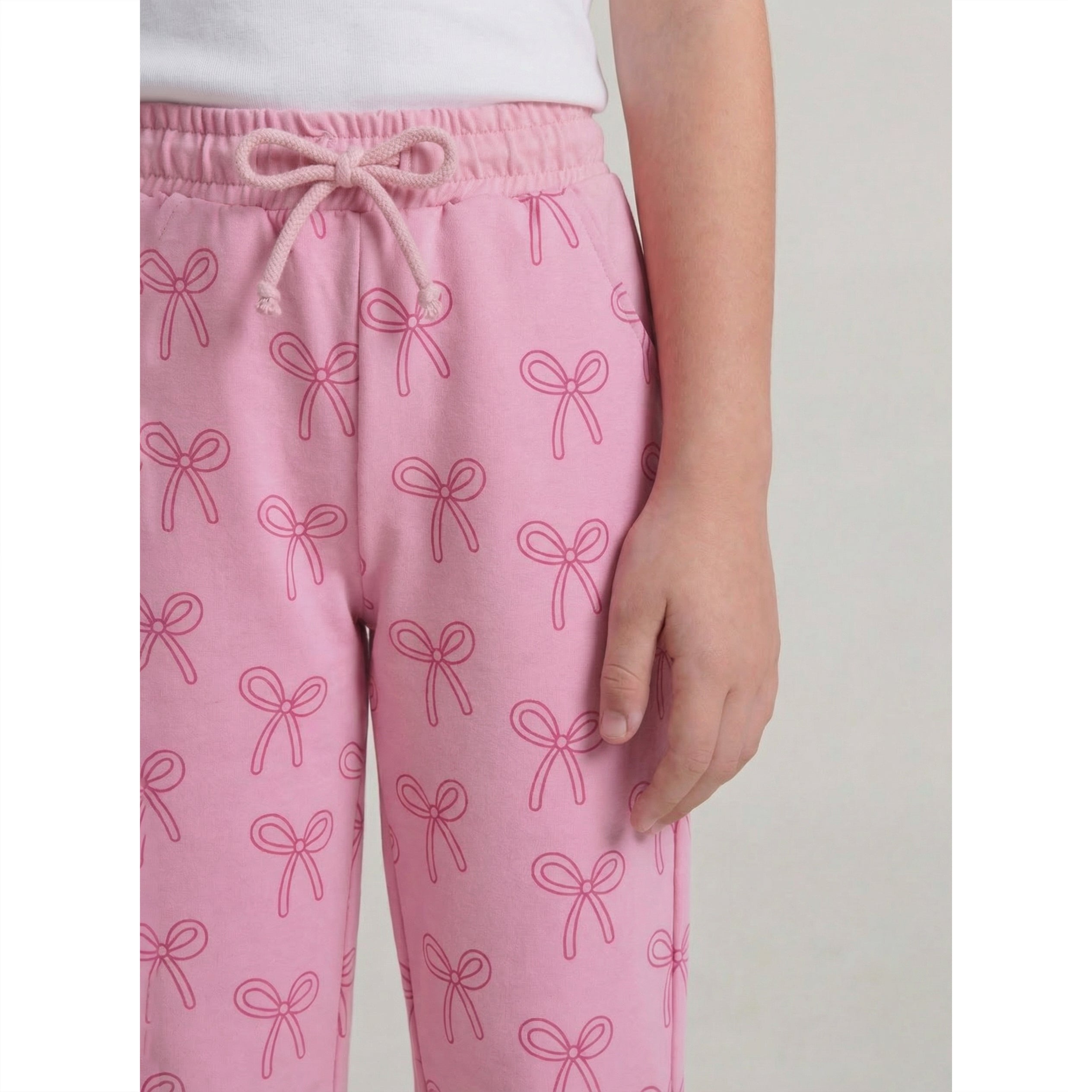 Girls Terry Lycra Trouser