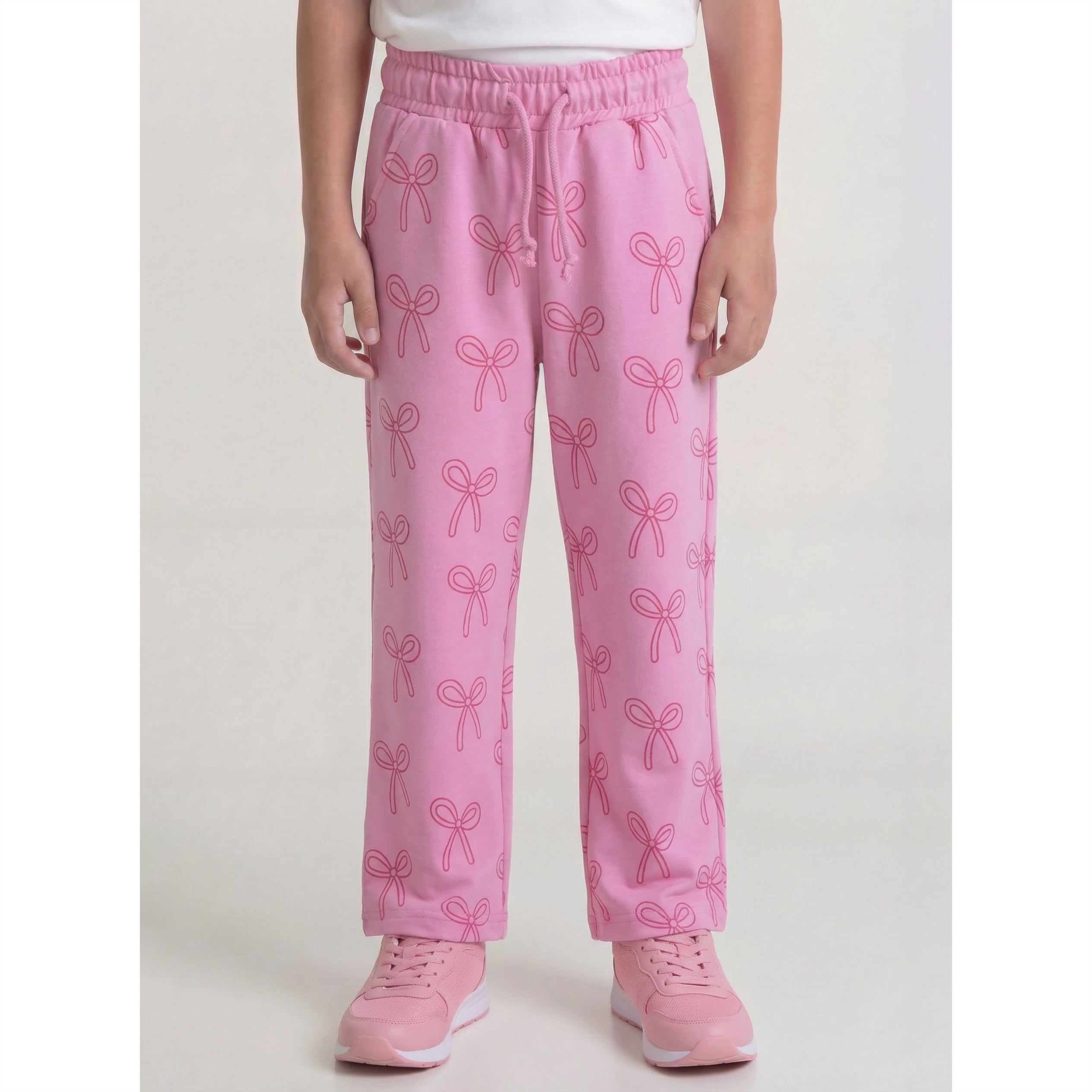 Girls Terry Lycra Trouser