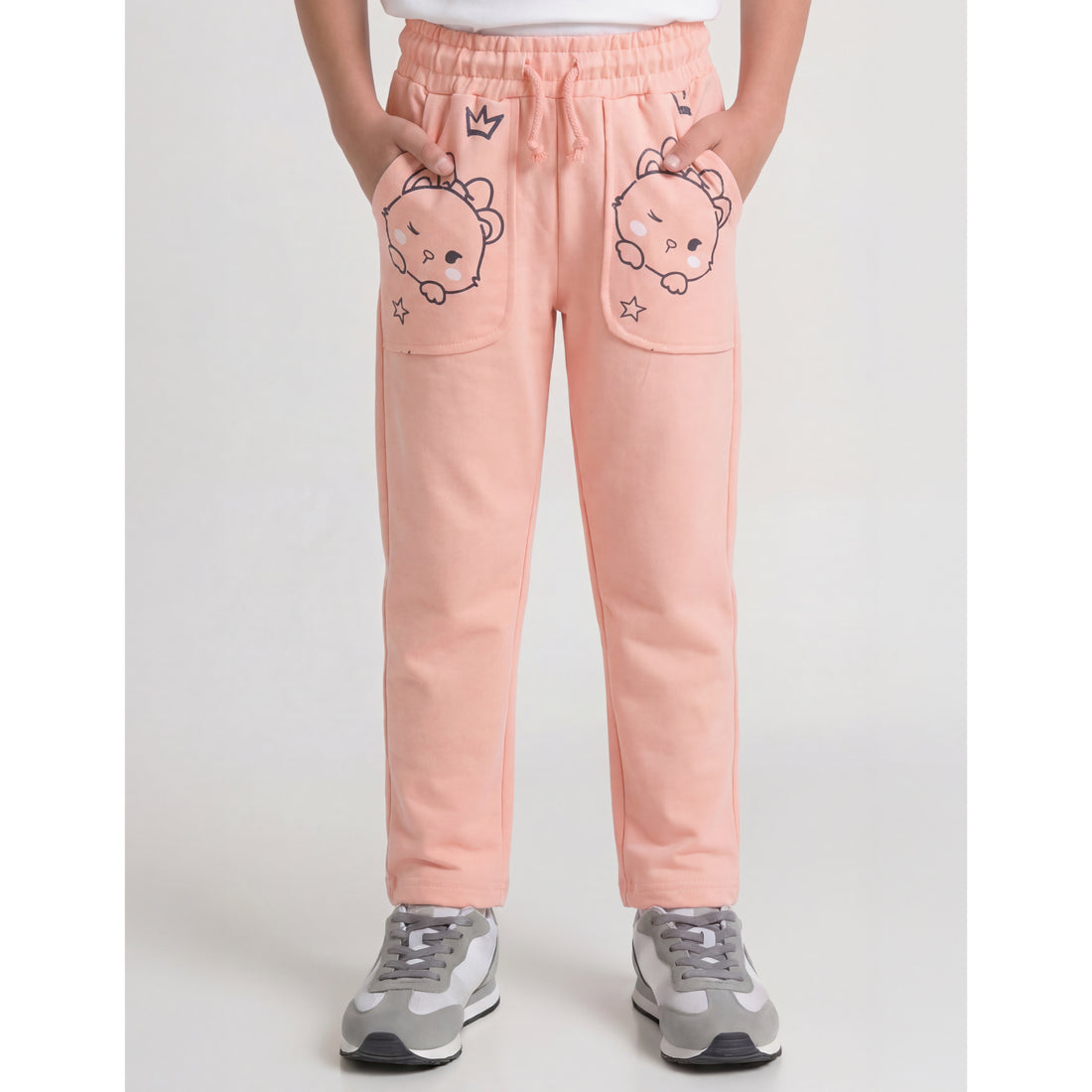 Girls Terry Lycra Trouser