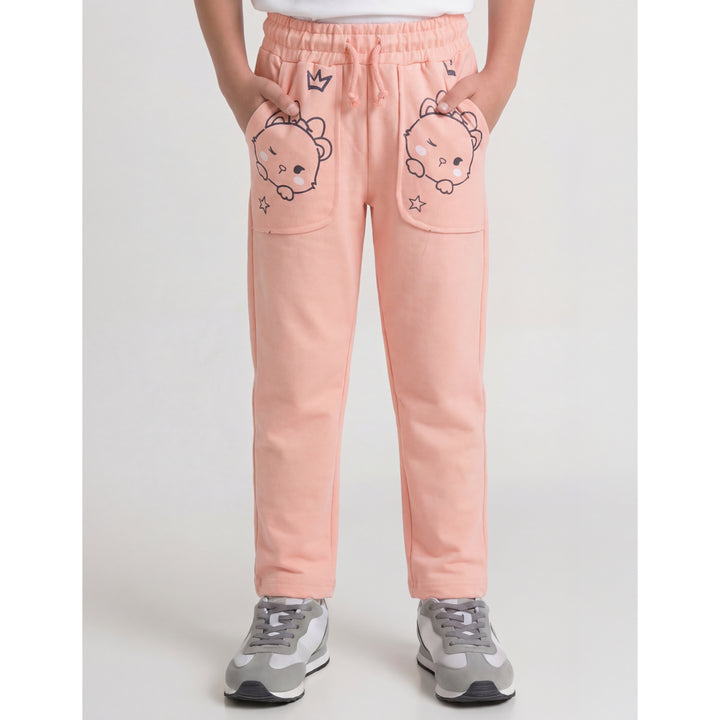 Girls Terry Lycra Trouser