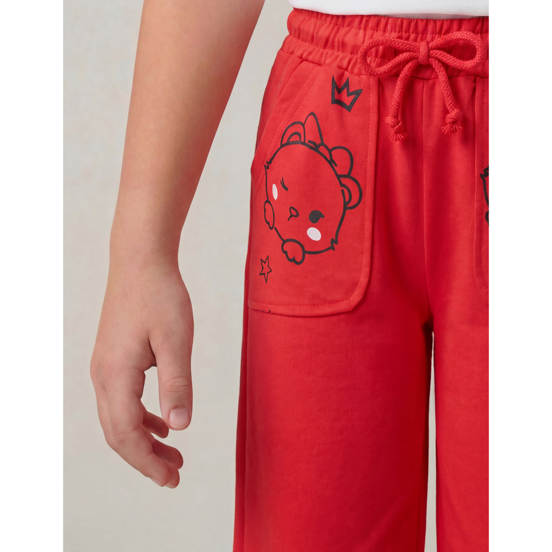 Girls Terry Lycra Trouser