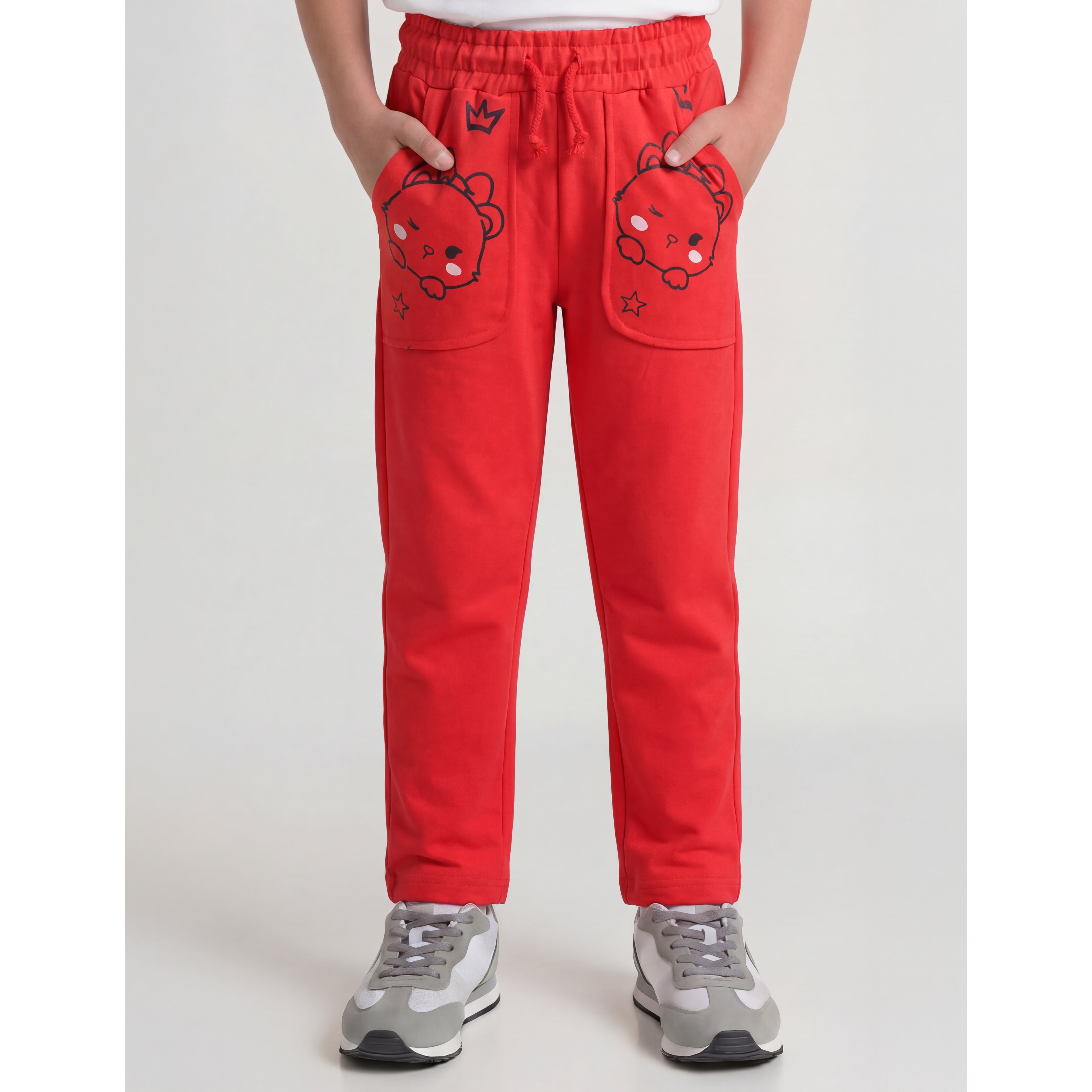 Girls Terry Lycra Trouser