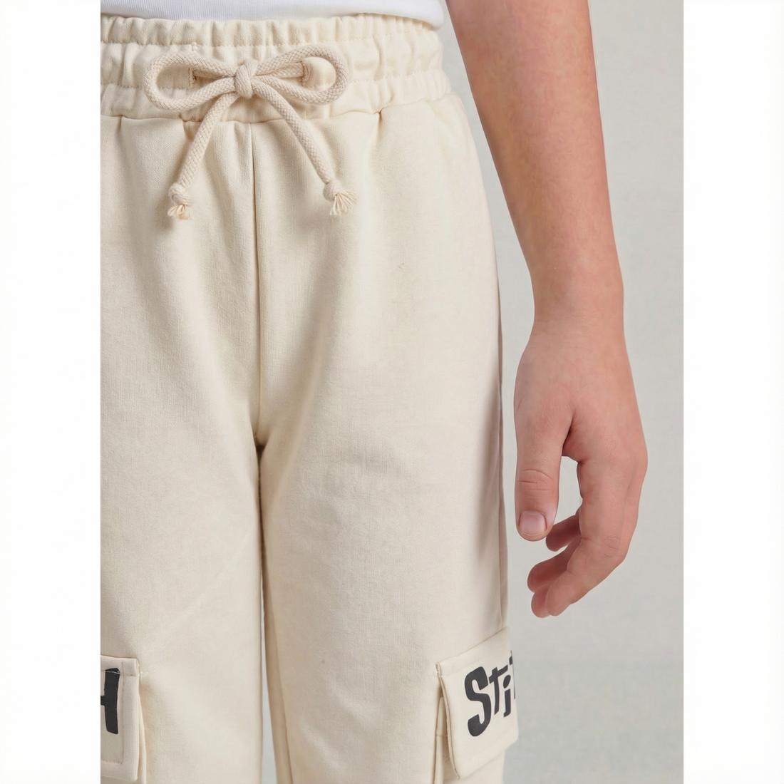 Girls Terry Lycra Trouser