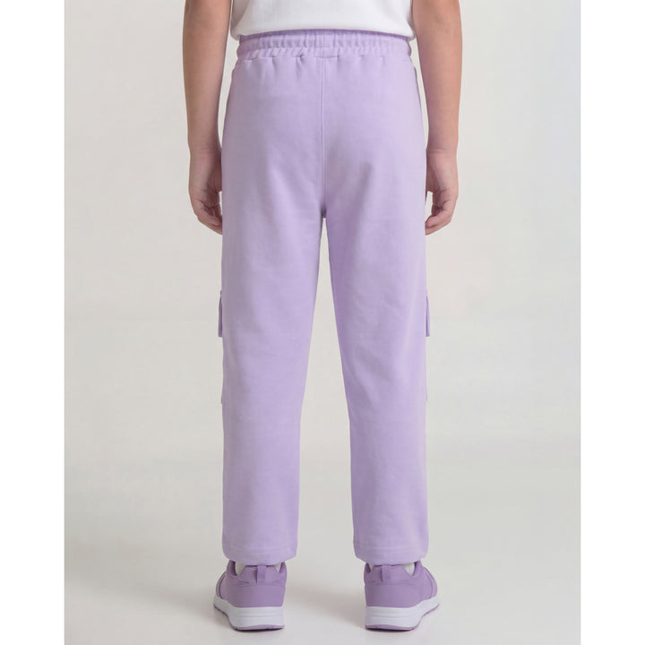 Girls Terry Lycra Trouser