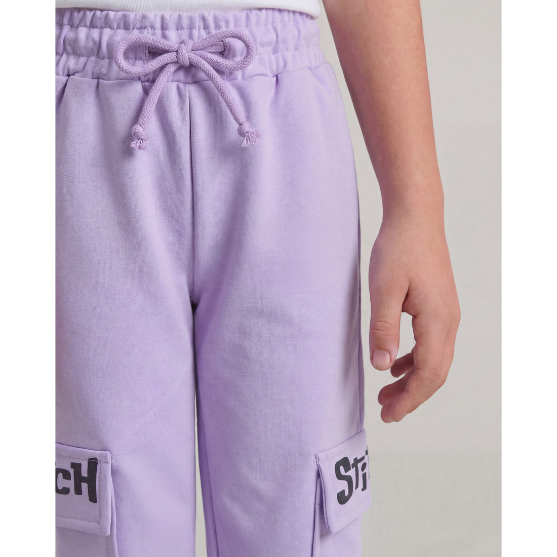 Girls Terry Lycra Trouser
