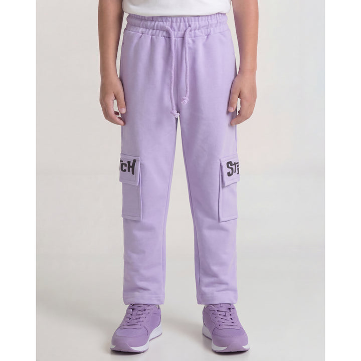 Girls Terry Lycra Trouser