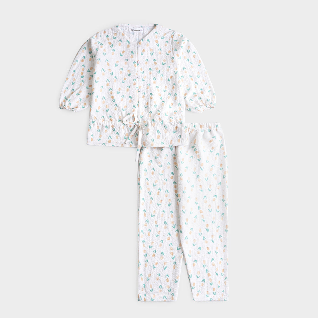 Girls Woven Full Sleeves Suit