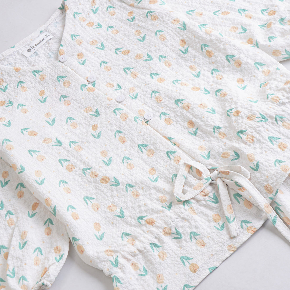 Girls Woven Full Sleeves Suit