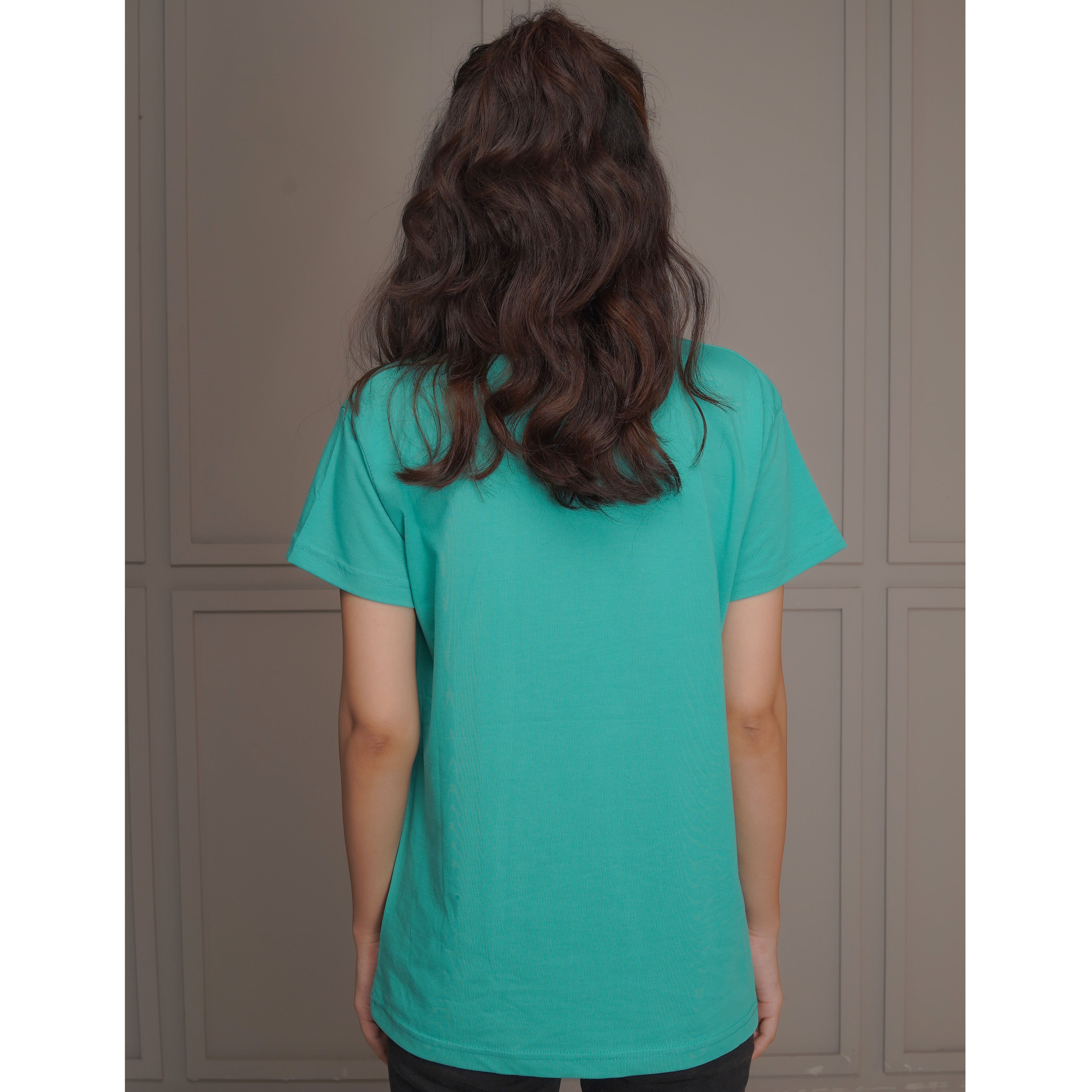 Women's Half Sleeve T-Shirt (Girls-Power)