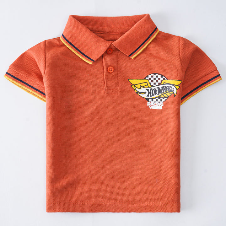 Boys Half Sleeves Polo T-Shirt