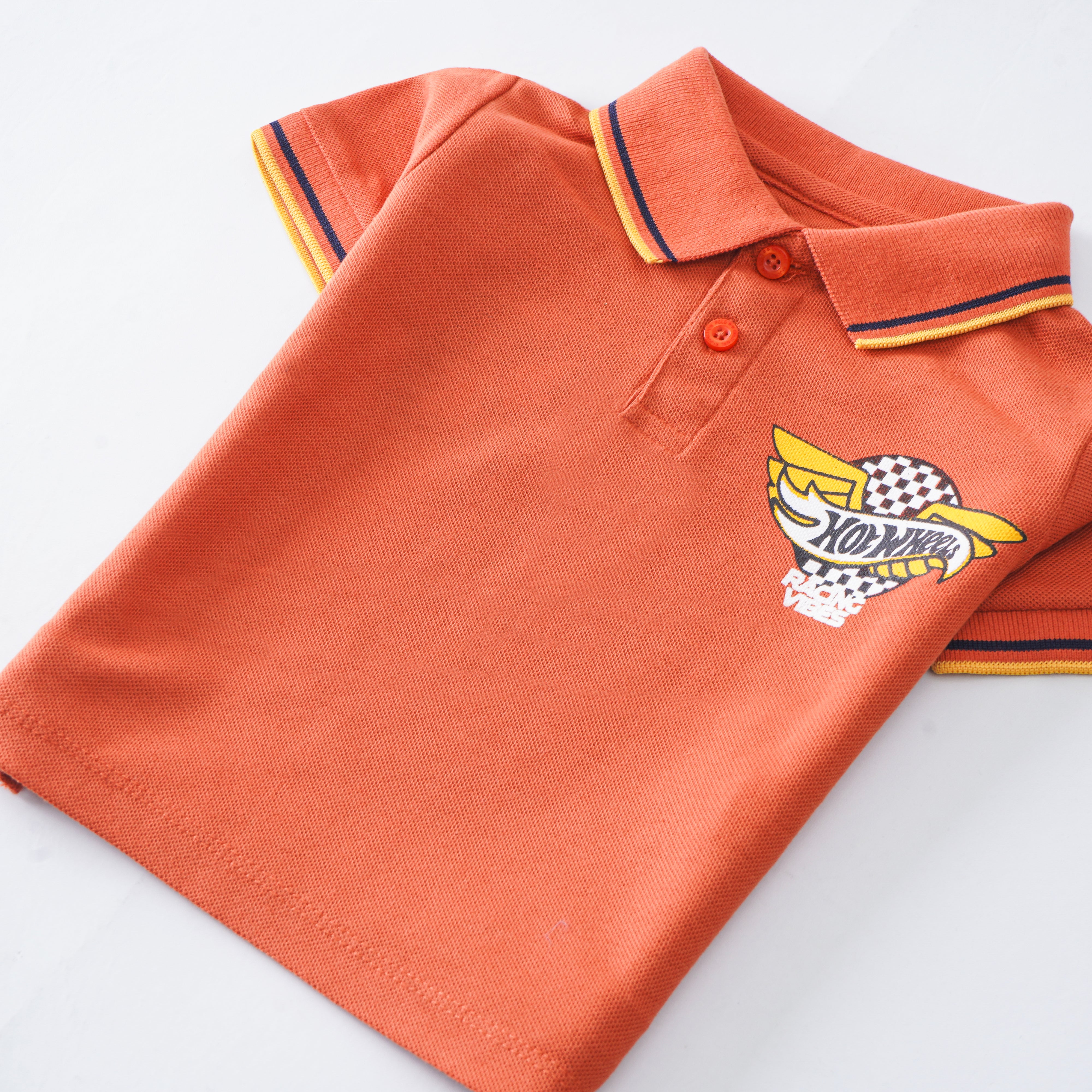 Boys Half Sleeves Polo T-Shirt