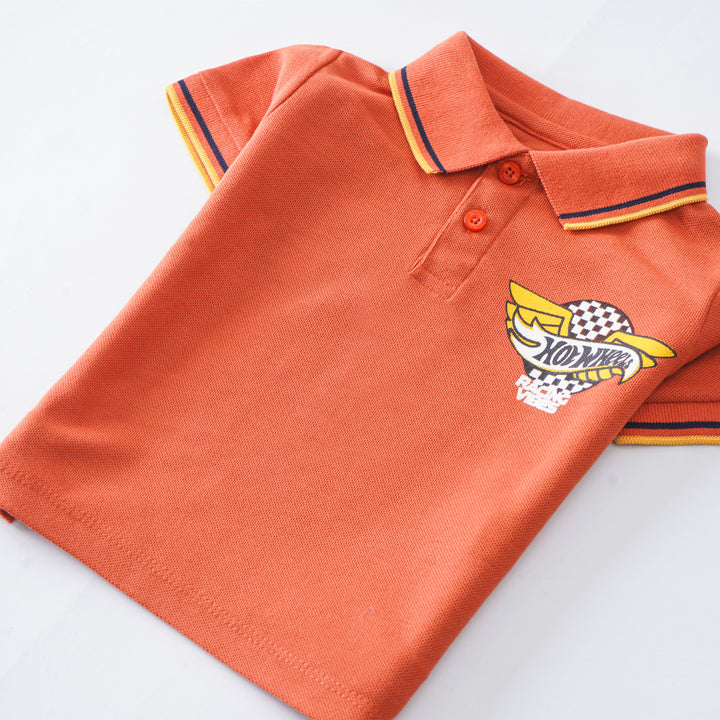 Boys Half Sleeves Polo T-Shirt