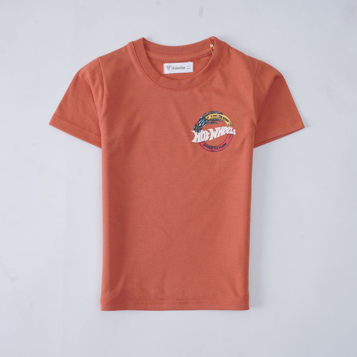 Boys Half Sleeves-Printed T-Shirt