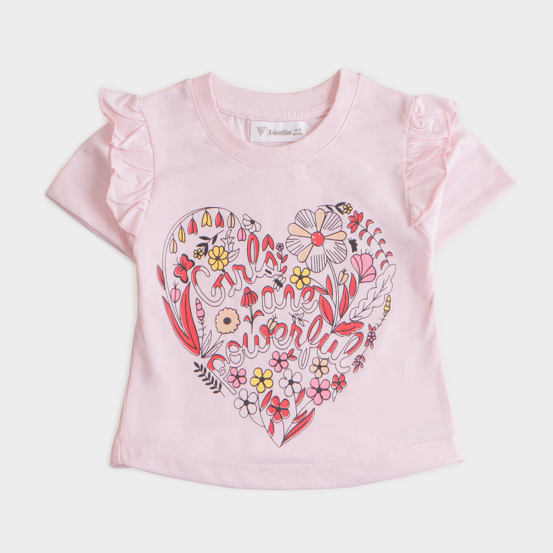 Girls Half sleeves T-shirt
