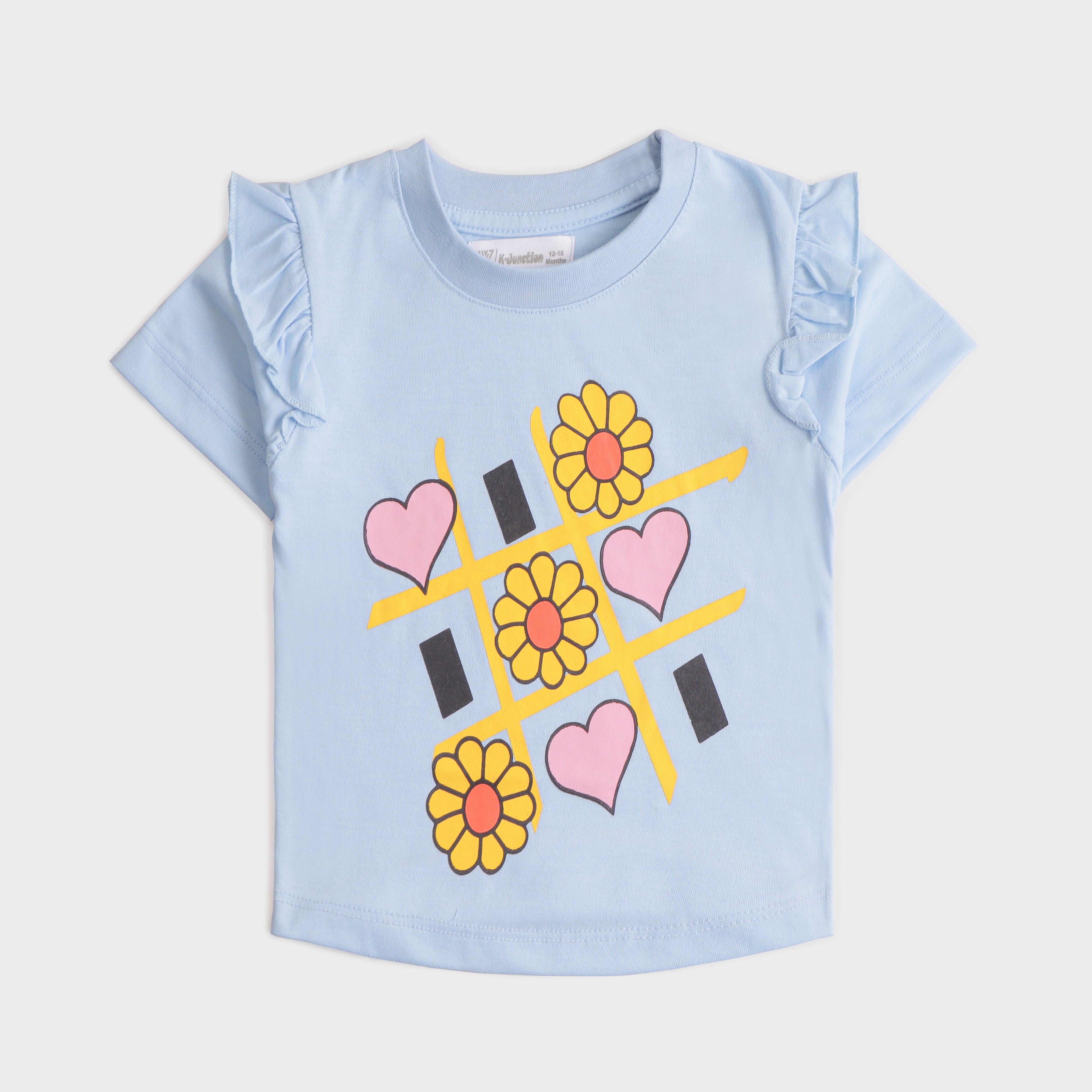 Girls Half sleeves T-shirt